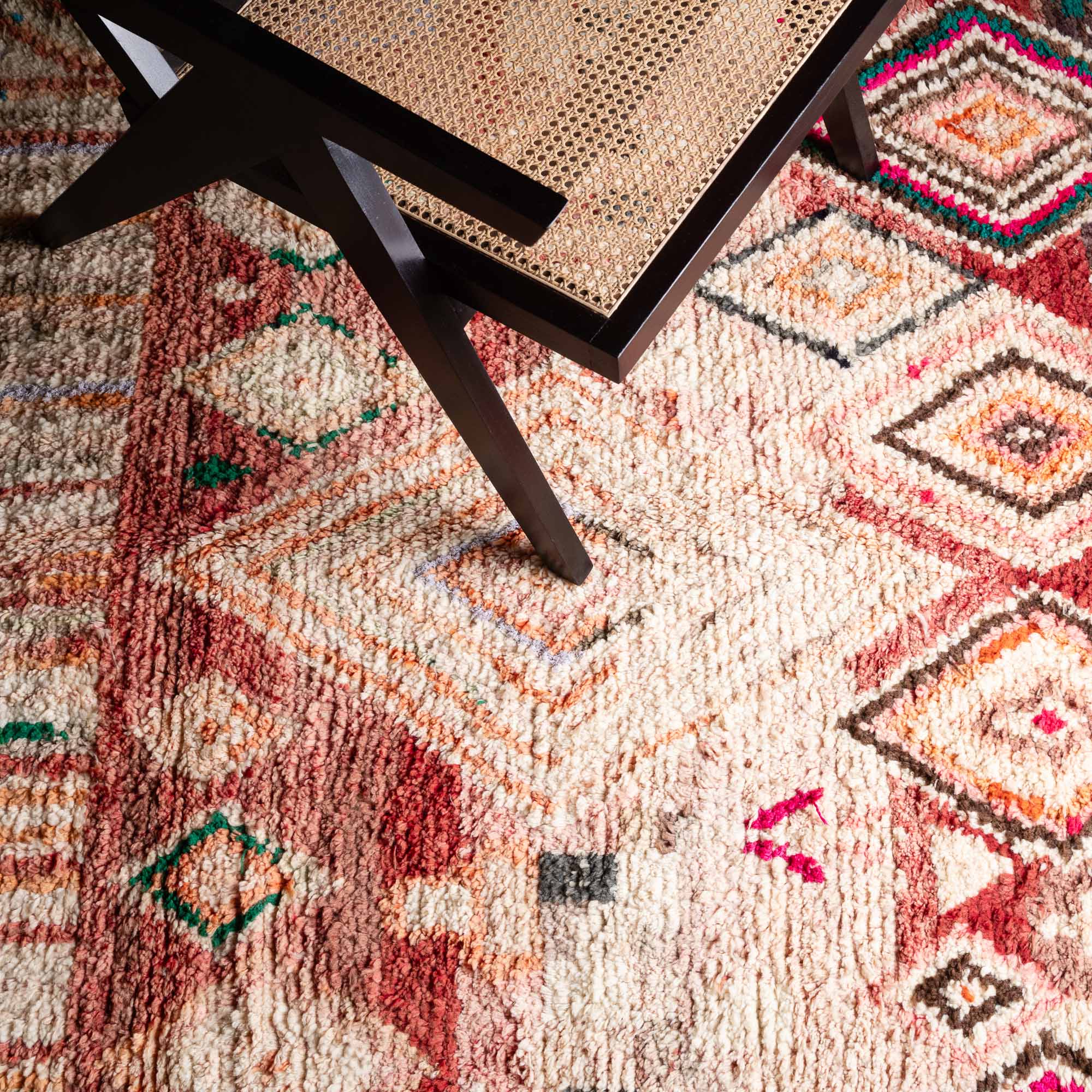 Besma - vintage boujad rug - Benisouk