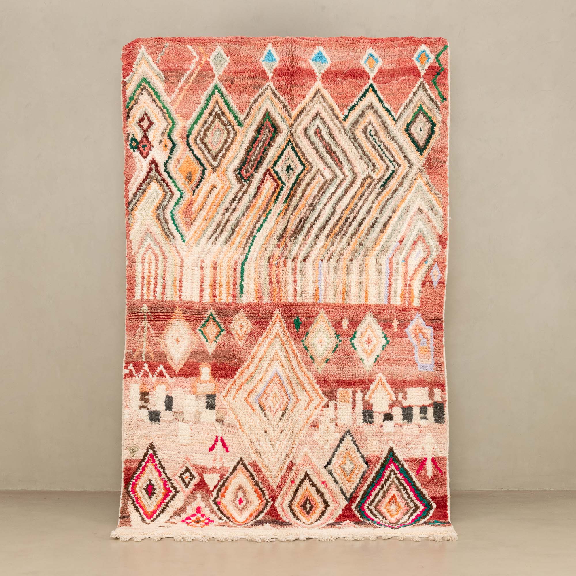 Besma - vintage boujad rug - Benisouk