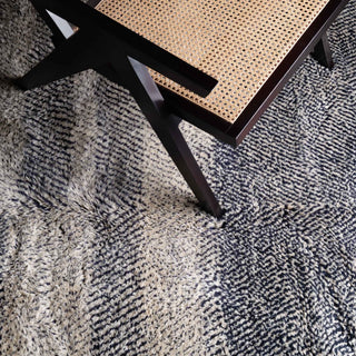 Blue Diamond - Luxury Shag Moroccan Rug - Benisouk