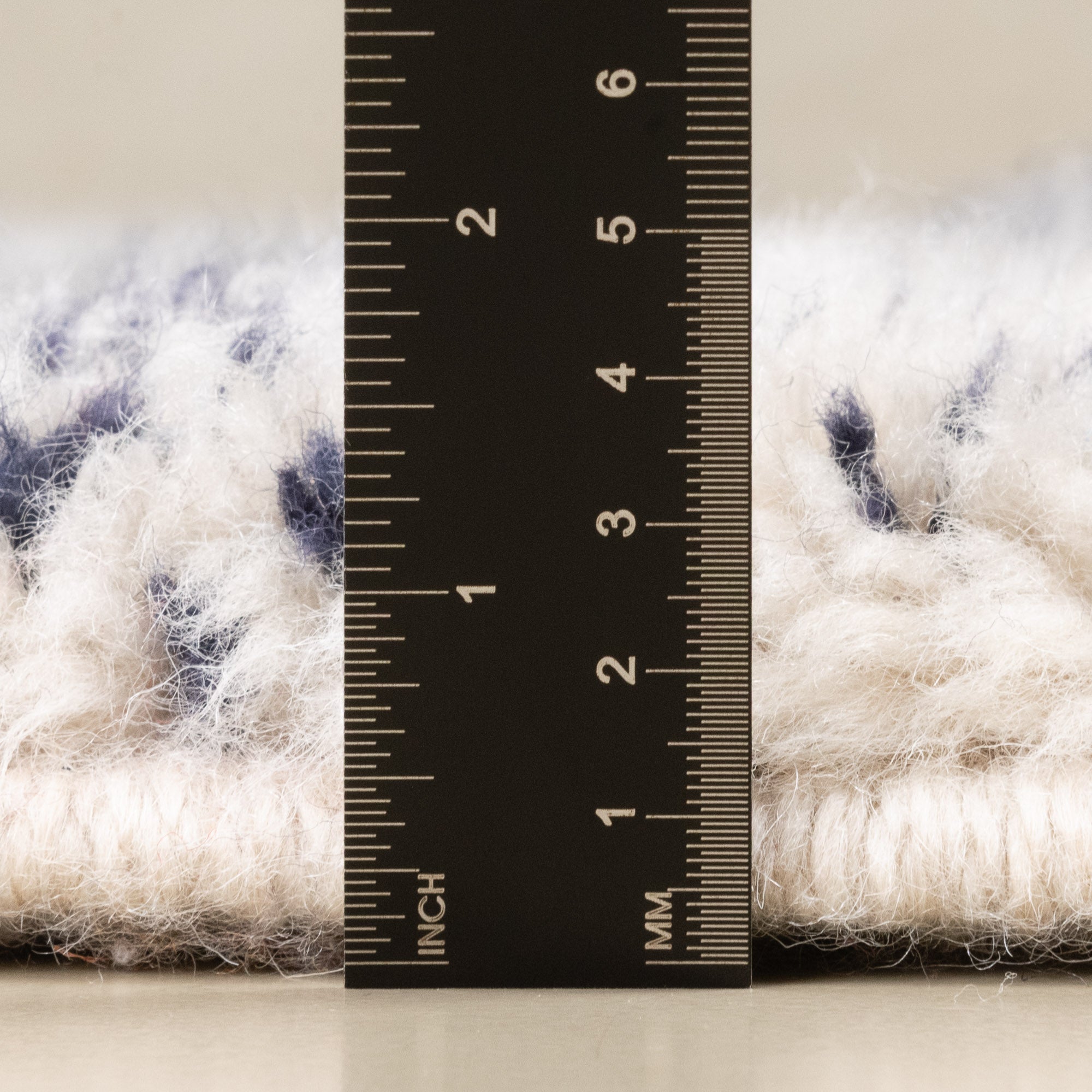 Blue Diamond - Luxury Shag Moroccan Rug - Benisouk