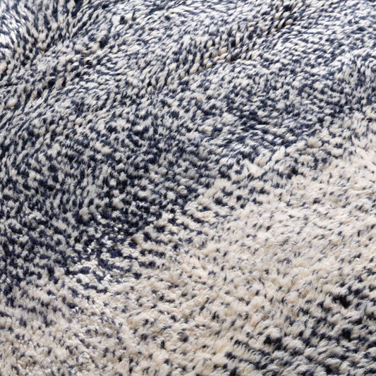 Blue Diamond - Luxury Shag Moroccan Rug - Benisouk