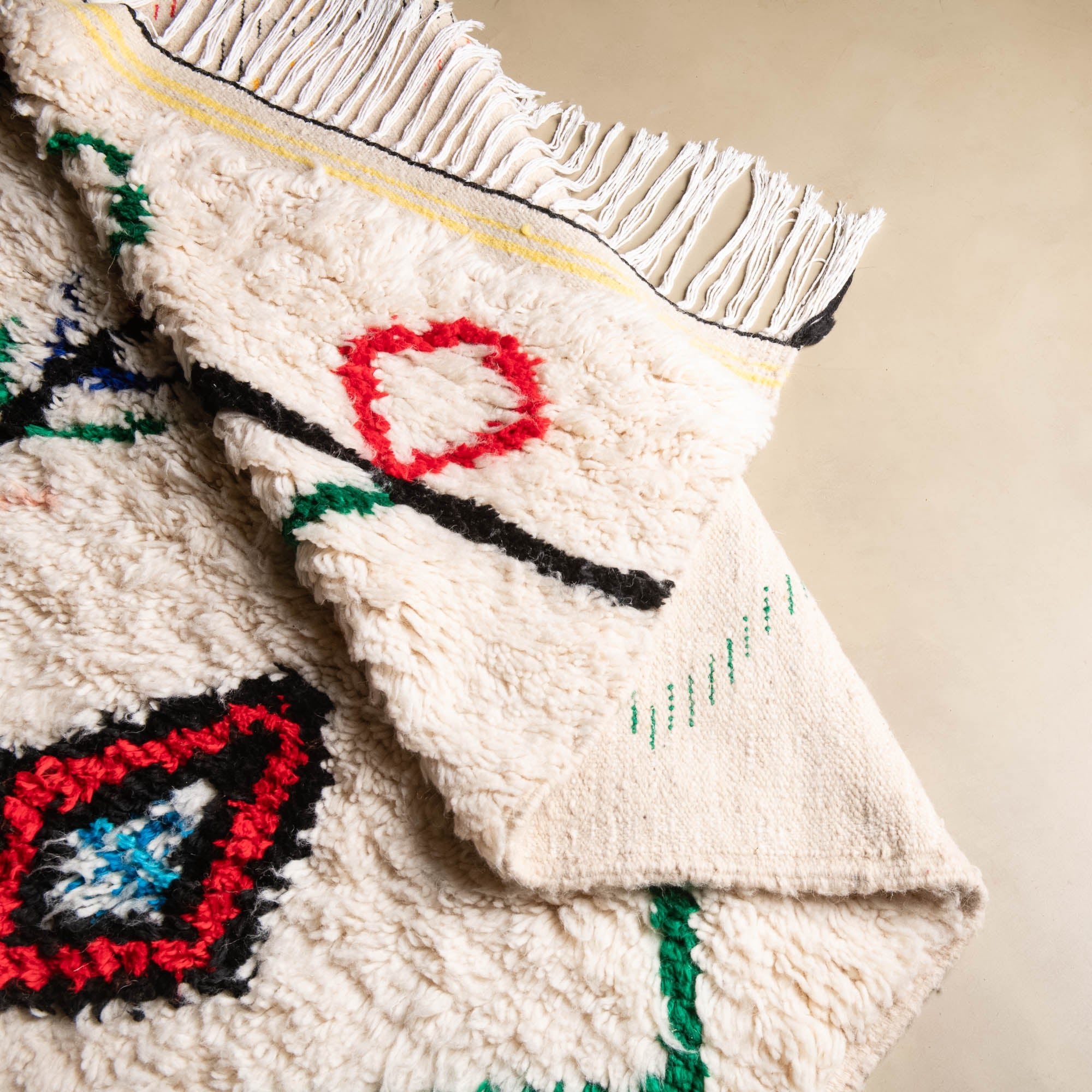 Bochra - Shag Moroccan rug - Benisouk