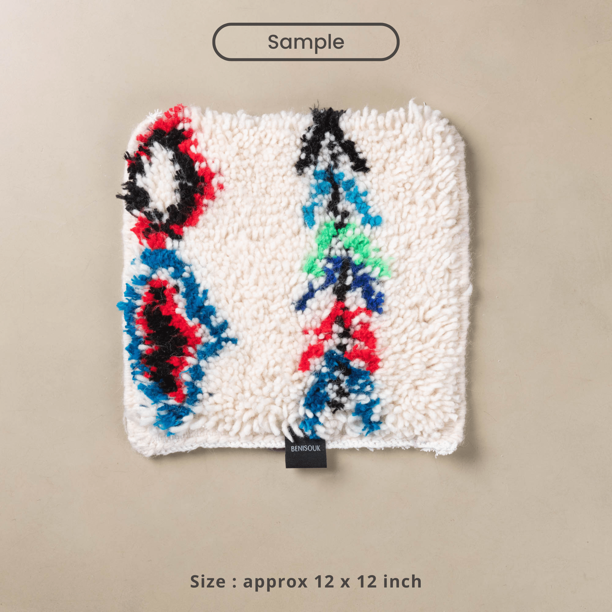 Bochra - Shag Moroccan rug - Benisouk