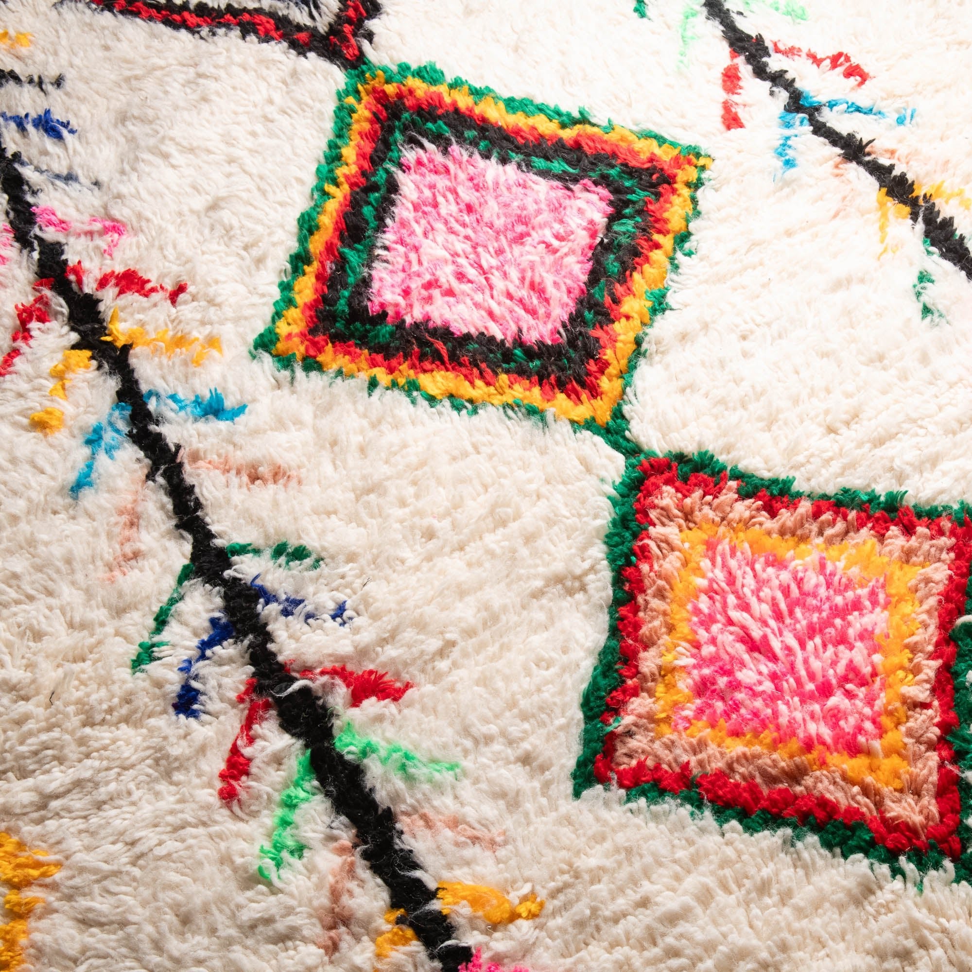 Bochra - Shag Moroccan rug - Benisouk