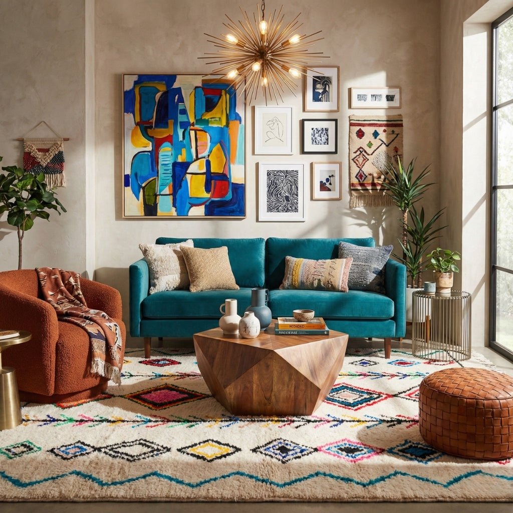 Bochra - Shag Moroccan rug - Benisouk