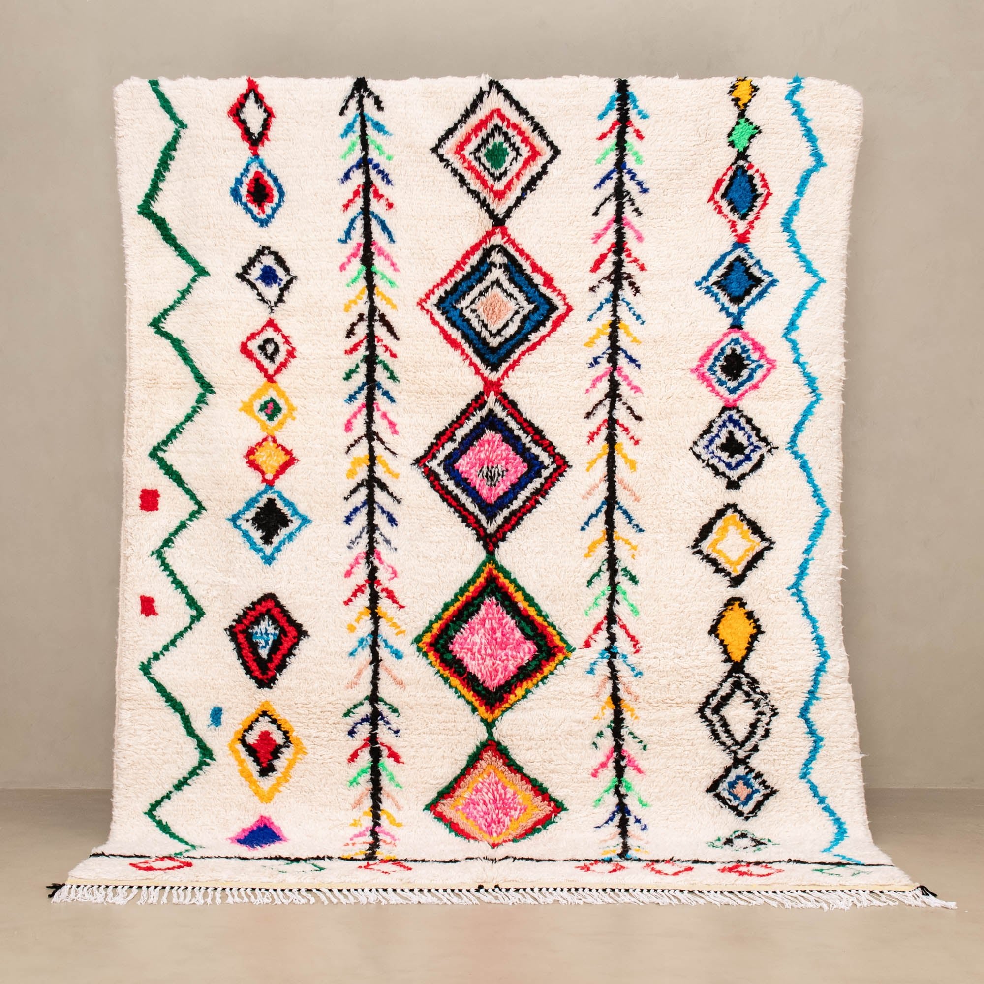 Bochra - Shag Moroccan rug - Benisouk