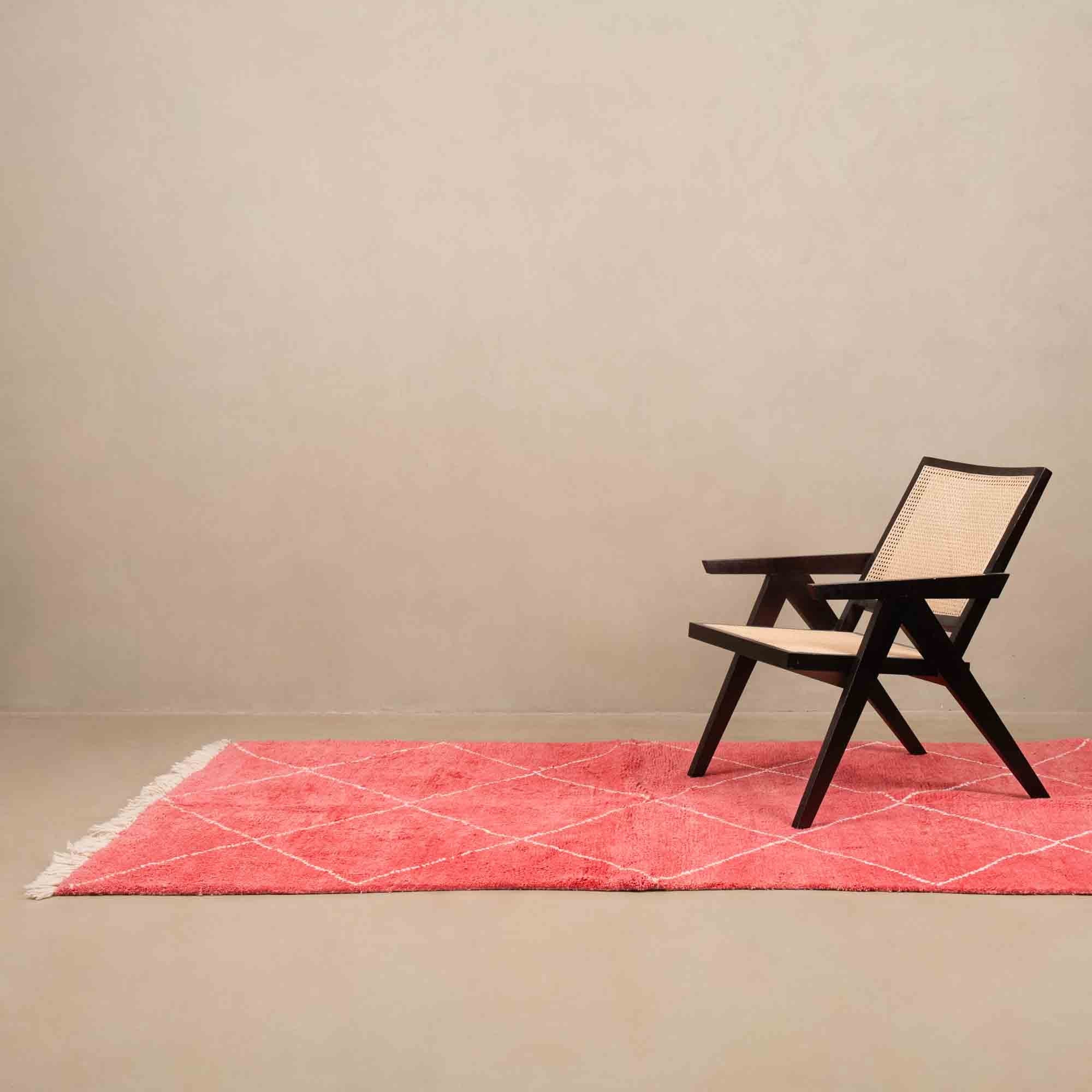 Chahinez - beni ourain rug - Benisouk