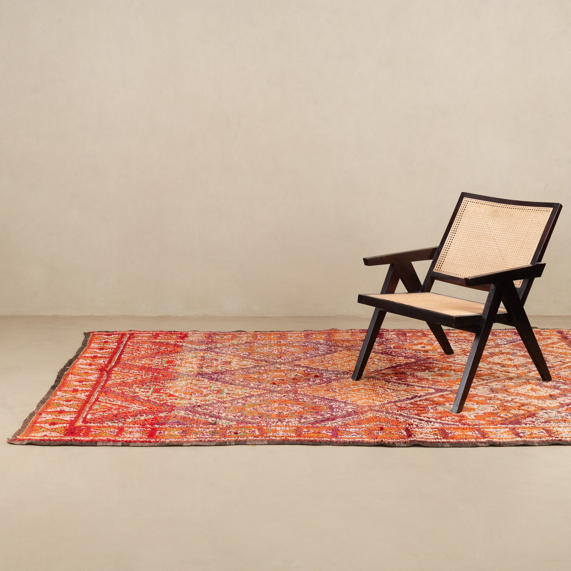 Chazia - vintage beni mguild rug - Benisouk