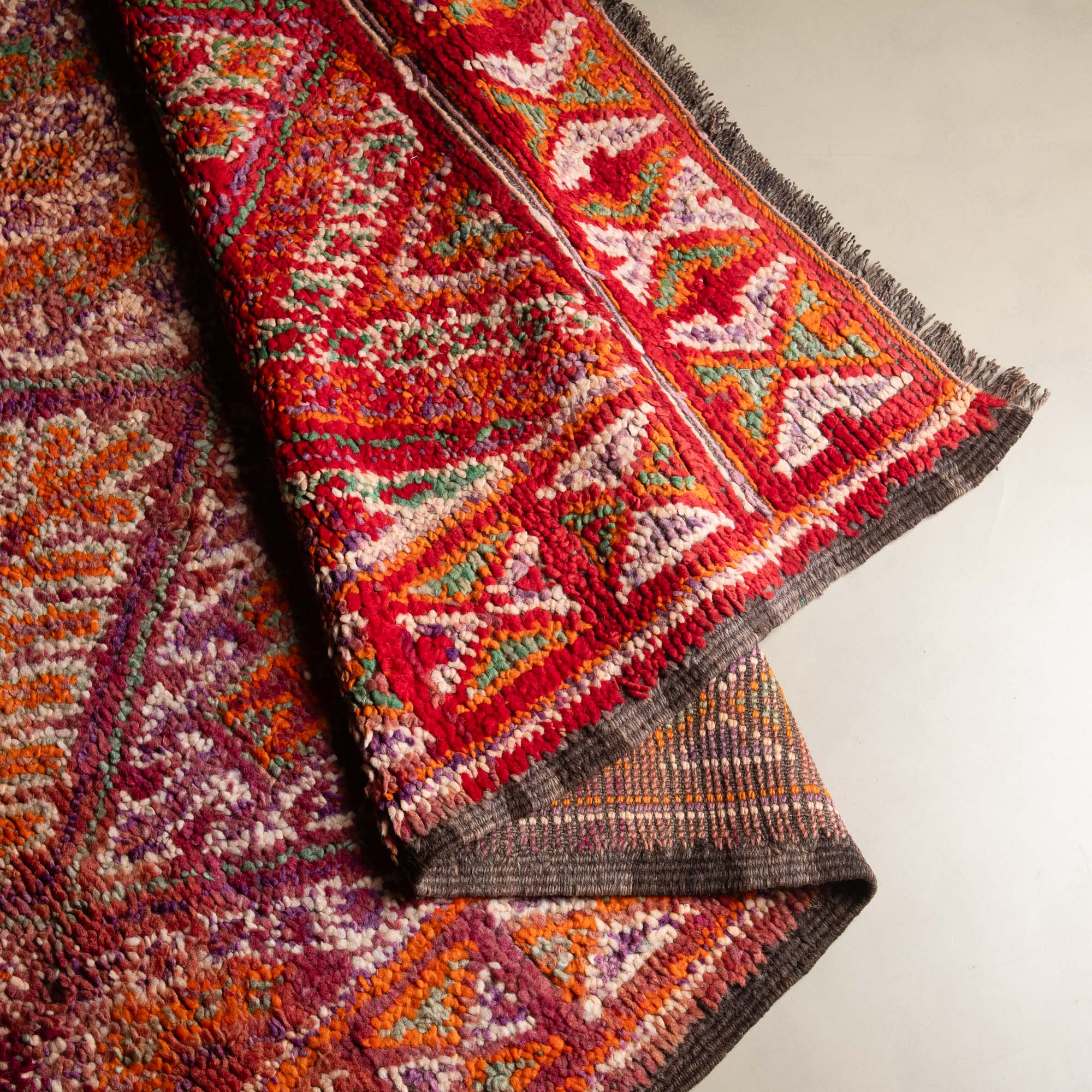 Chazia - vintage beni mguild rug - Benisouk