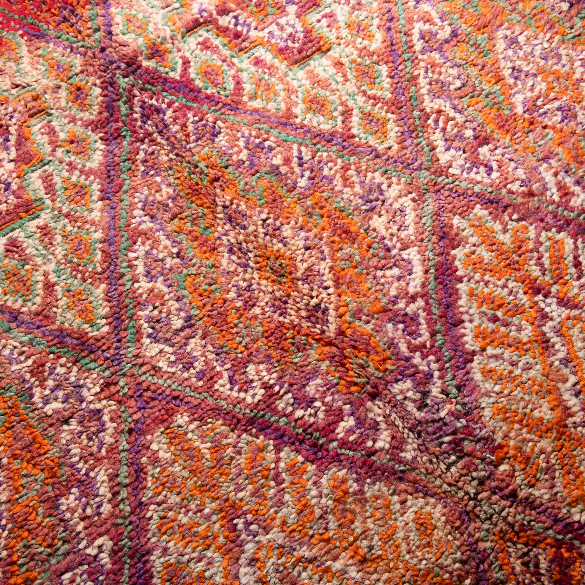 Chazia - vintage beni mguild rug - Benisouk