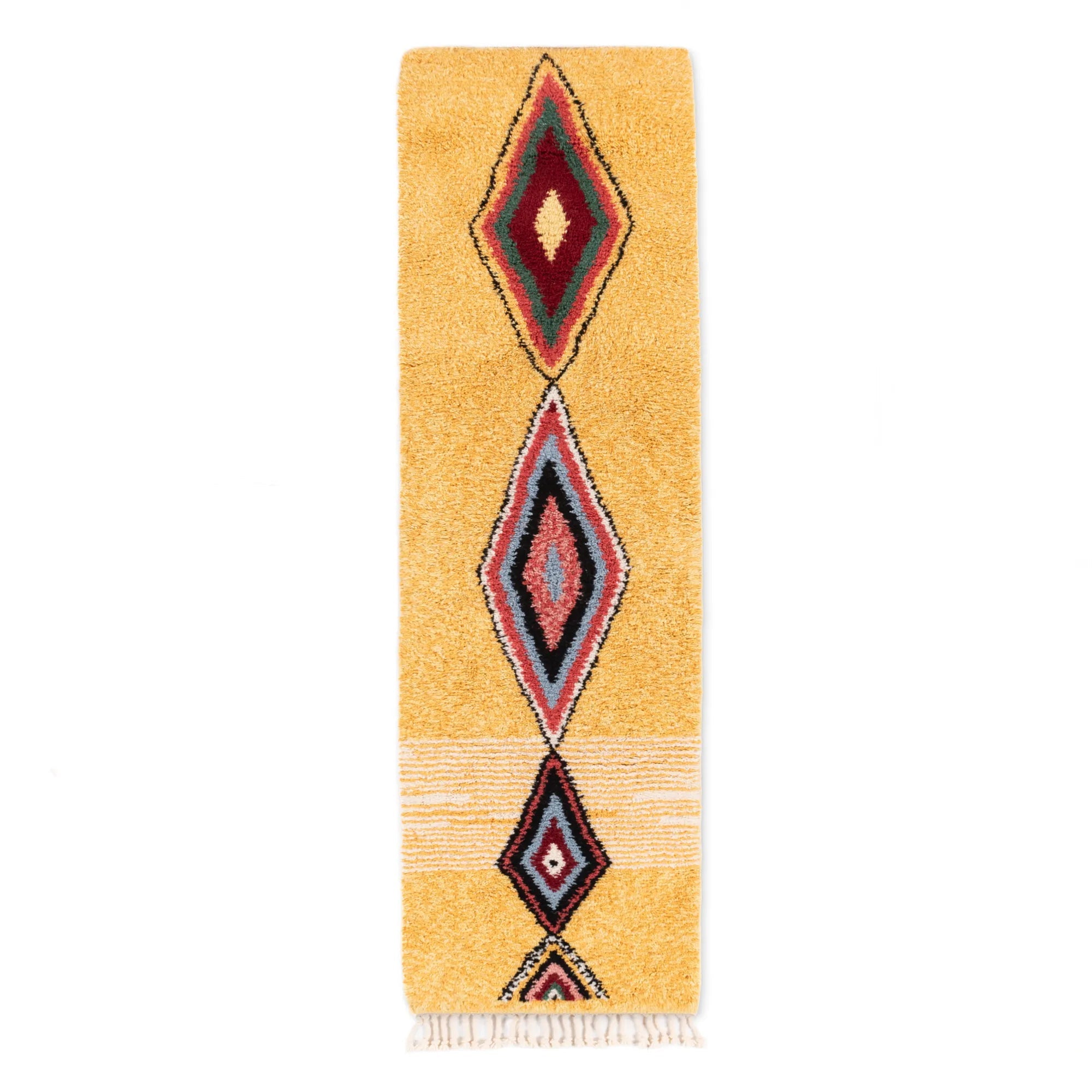 Chorouk - Shag Moroccan runner rug - Benisouk
