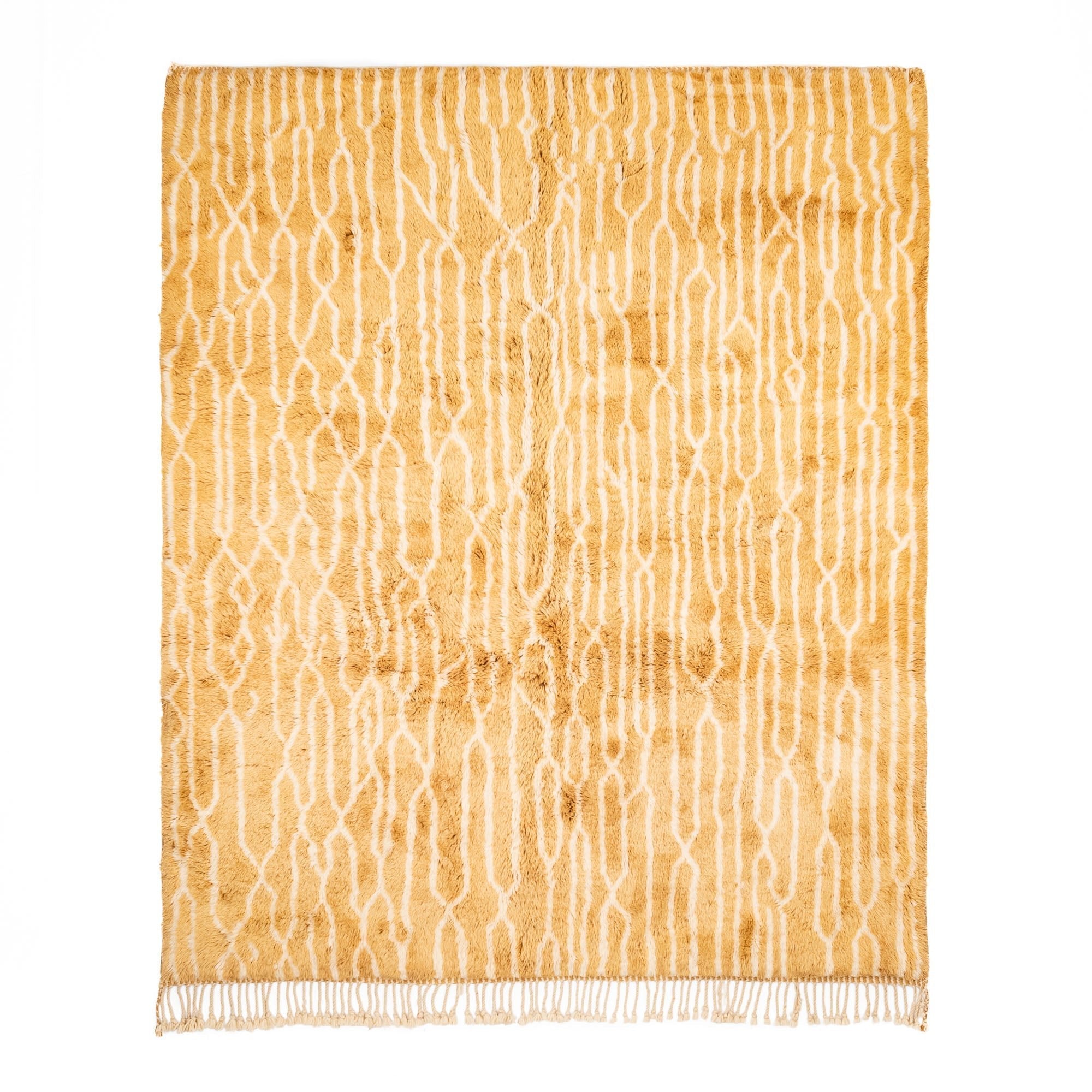 Citrine Dream - Luxury Shag Moroccan Rug - Benisouk