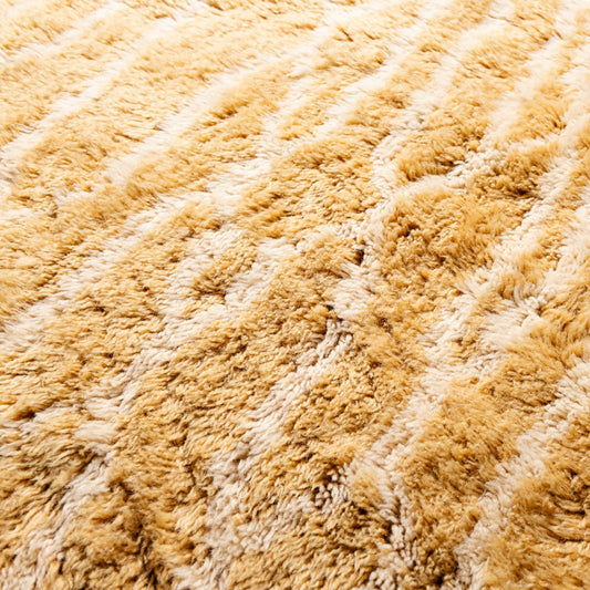 Citrine Dream - Luxury Shag Moroccan Rug - Benisouk