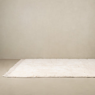 Cloudy Sky - Luxury Shag Moroccan Rug - Benisouk