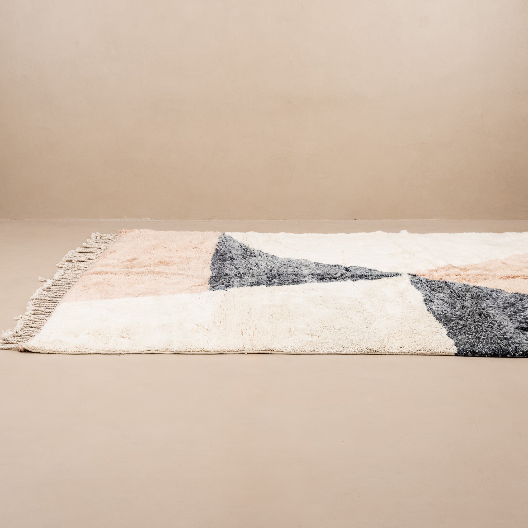 Collapse - Luxury Shag Moroccan Rug - Benisouk