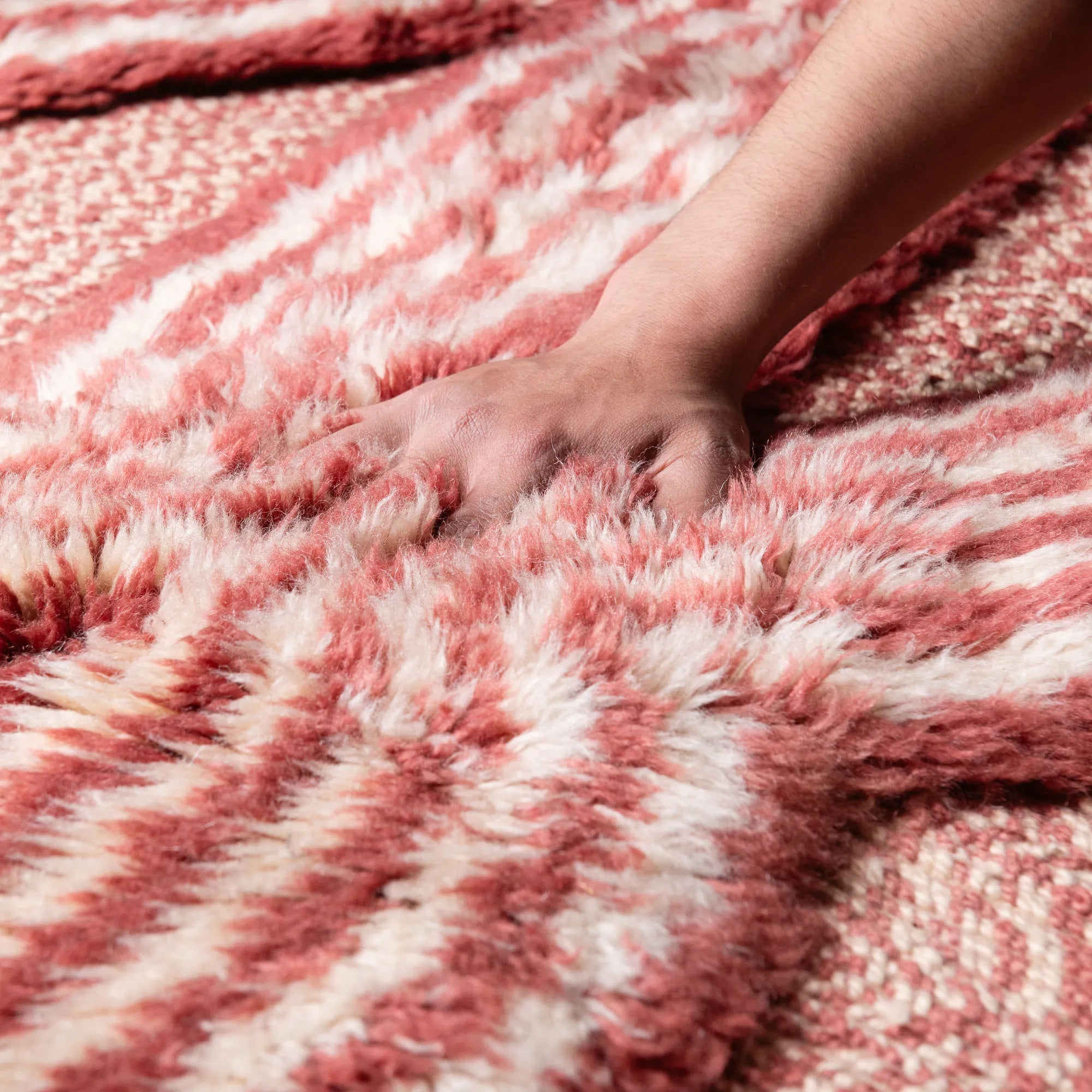 Crown Jewels - Luxury Shag Moroccan Rug - Benisouk