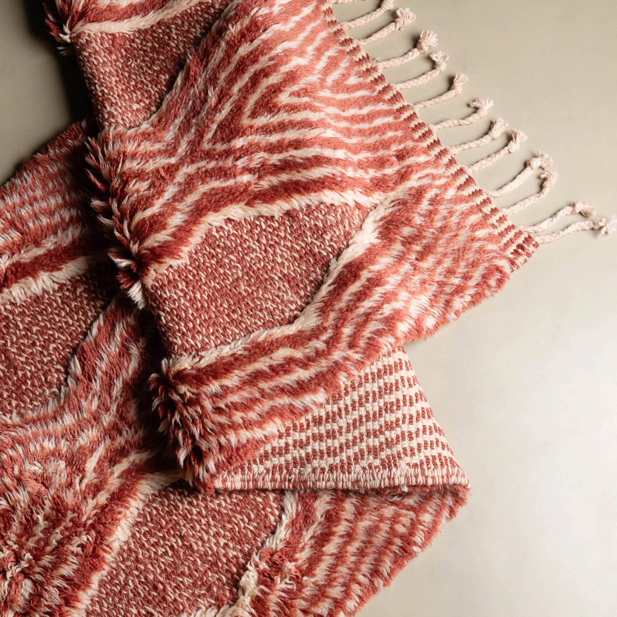 Crown Jewels - Luxury Shag Moroccan Runner Rug - Benisouk