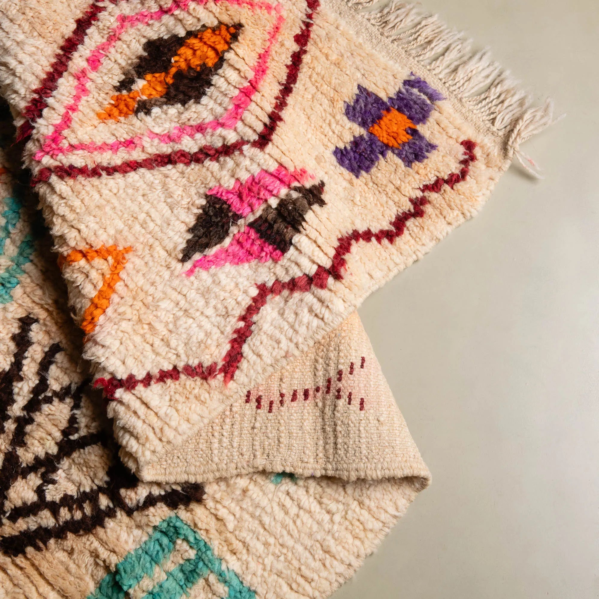 Dalla - vintage boujad rug - Benisouk