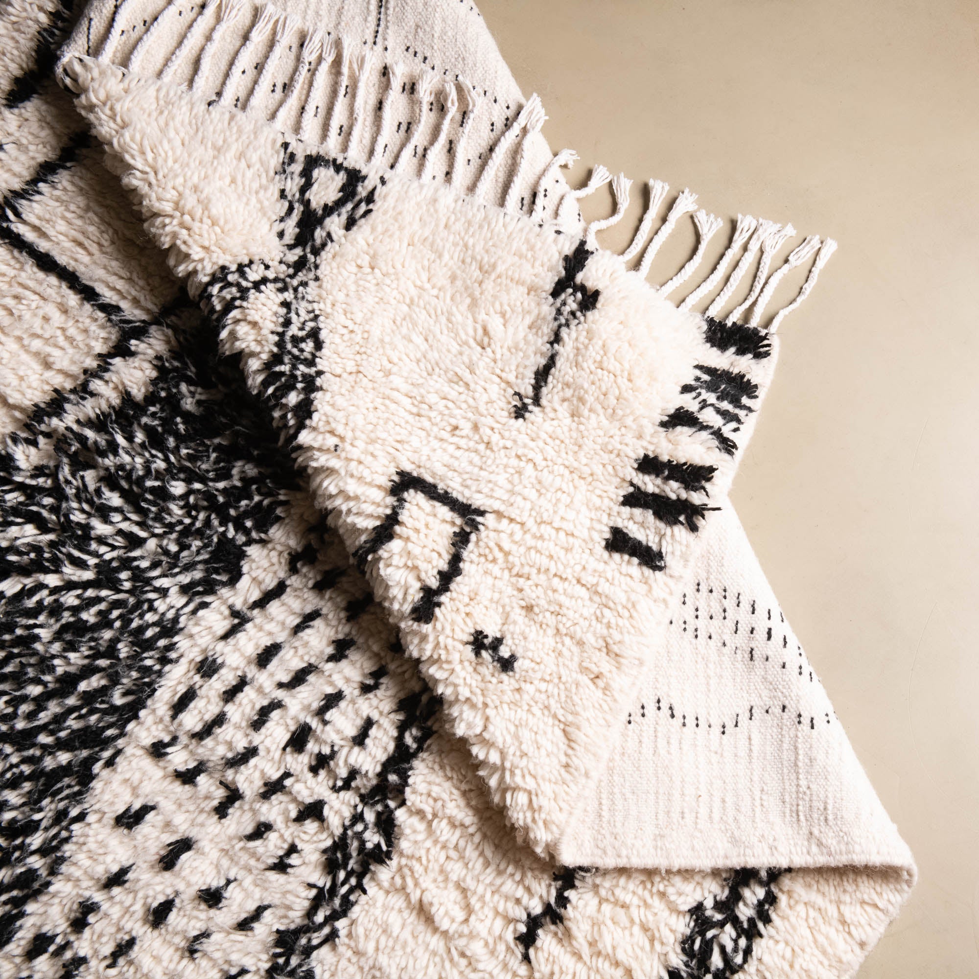 Dalya - Shag Moroccan rug - Benisouk