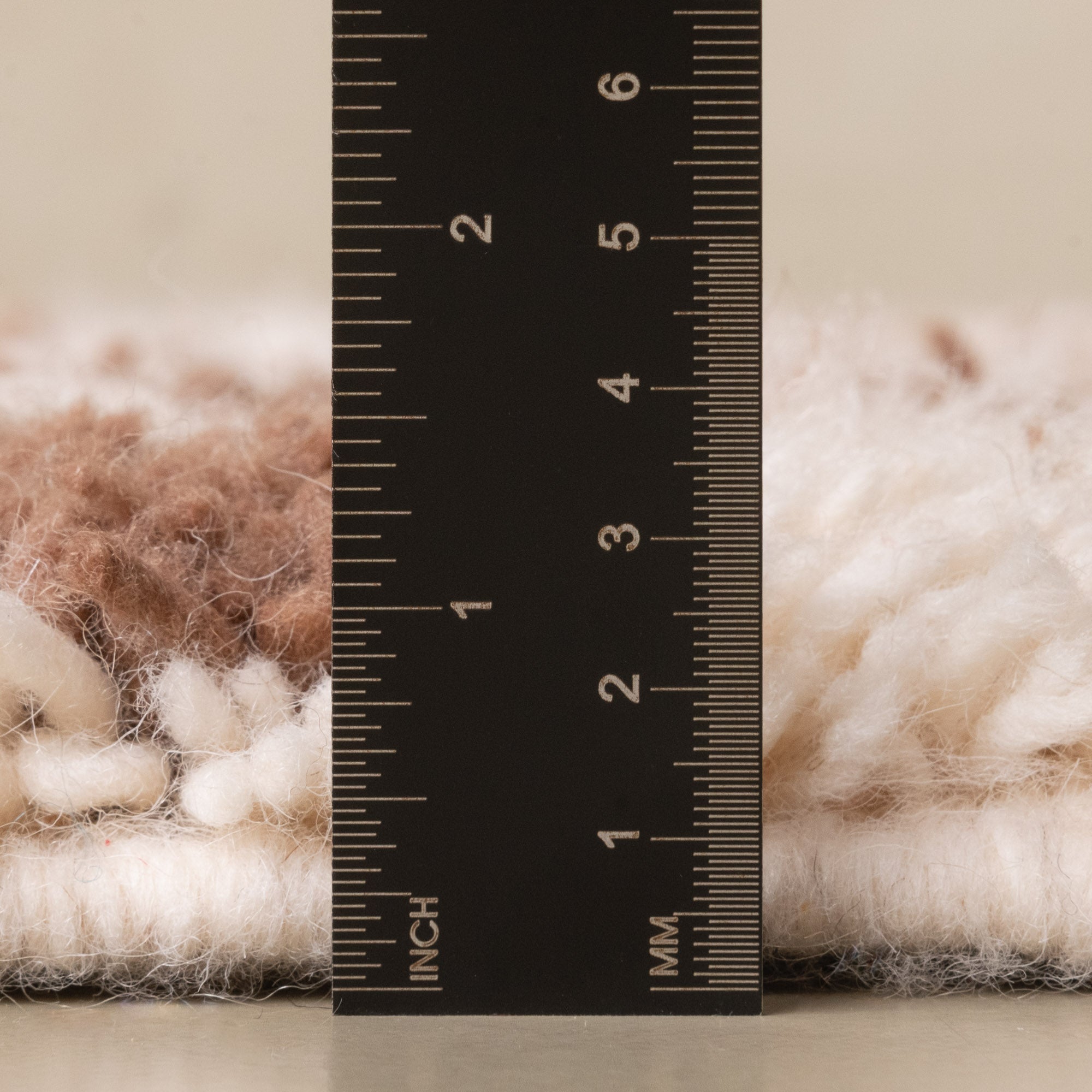 Dama Brown - Shag Moroccan rug - Benisouk