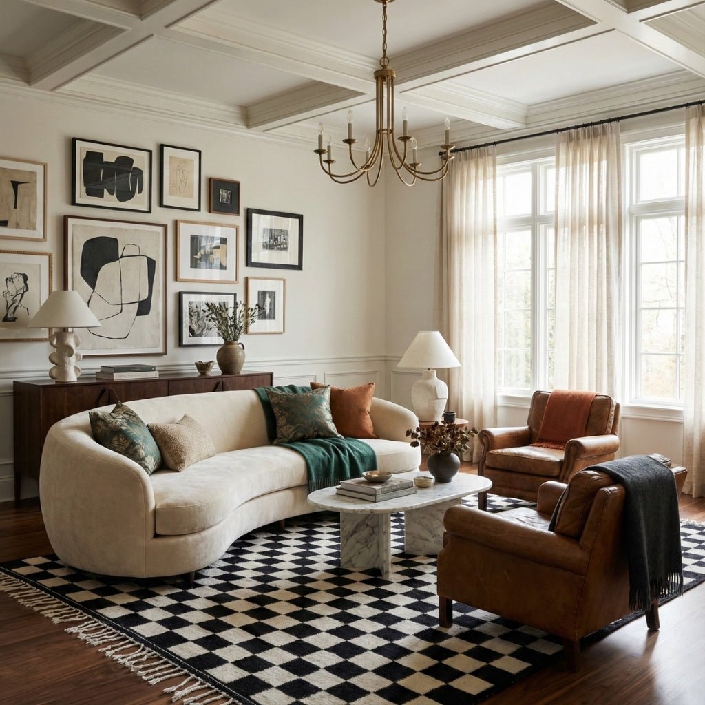 Dama - Flatweave Moroccan rug - Benisouk