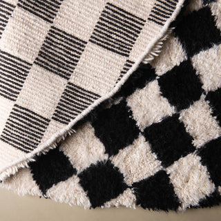 Dama Round - Shag Moroccan rug - Benisouk