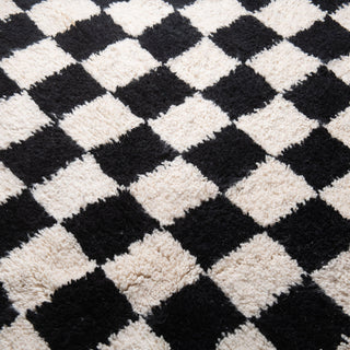 Dama Round - Shag Moroccan rug - Benisouk