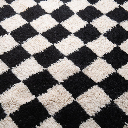 Dama Round - Shag Moroccan rug - Benisouk