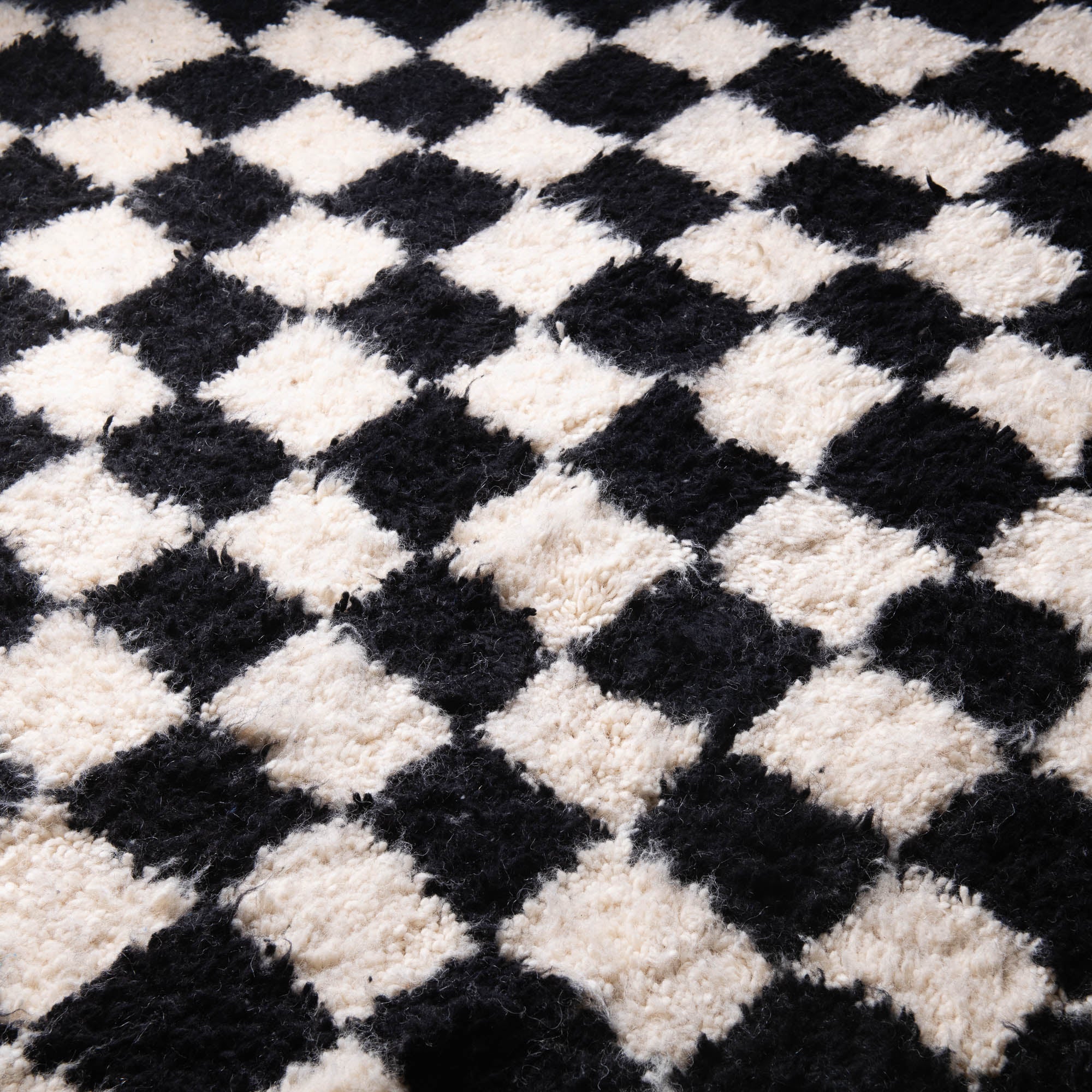 Dama Round - Shag Moroccan rug - Benisouk