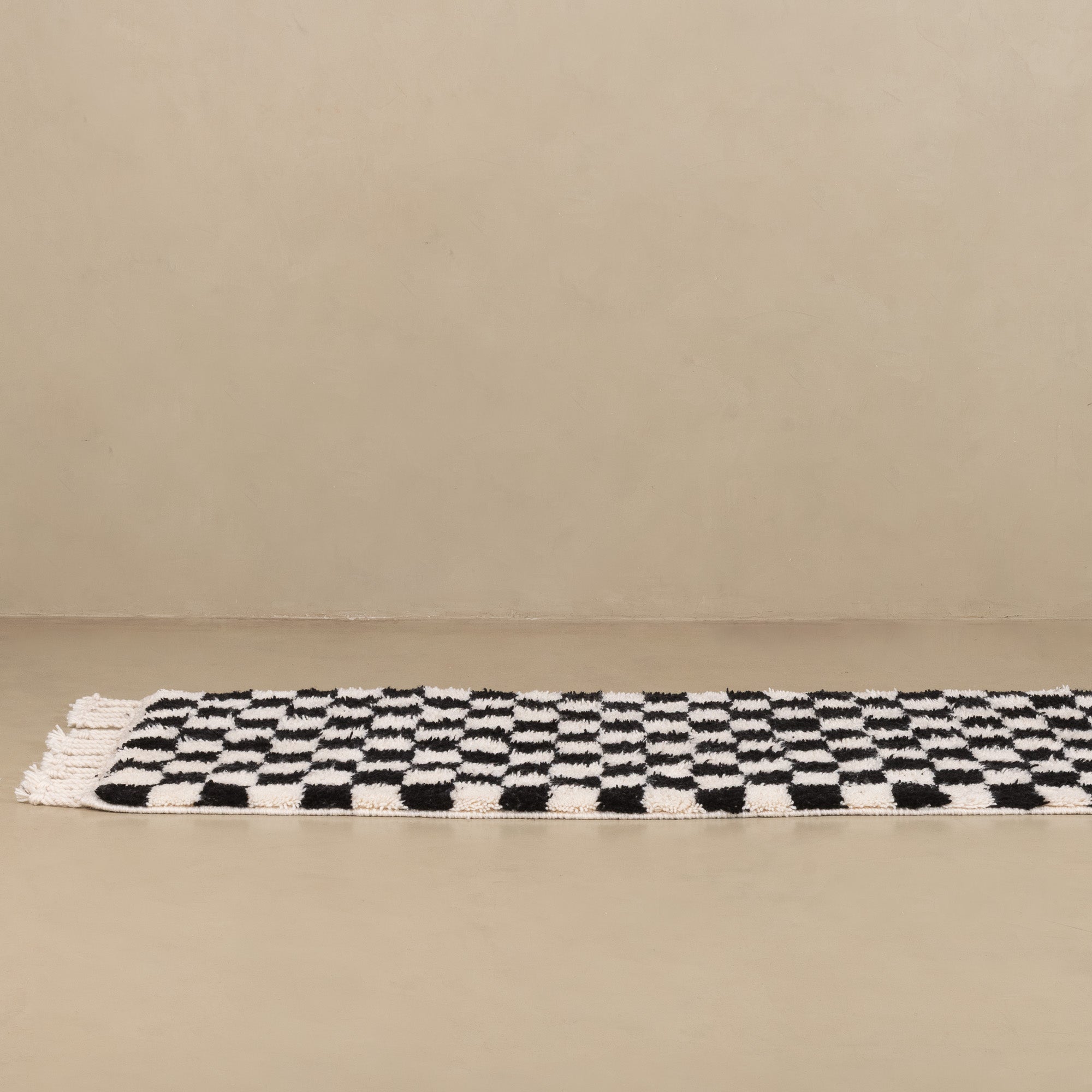 Dama - Shag Moroccan runner rug - Benisouk