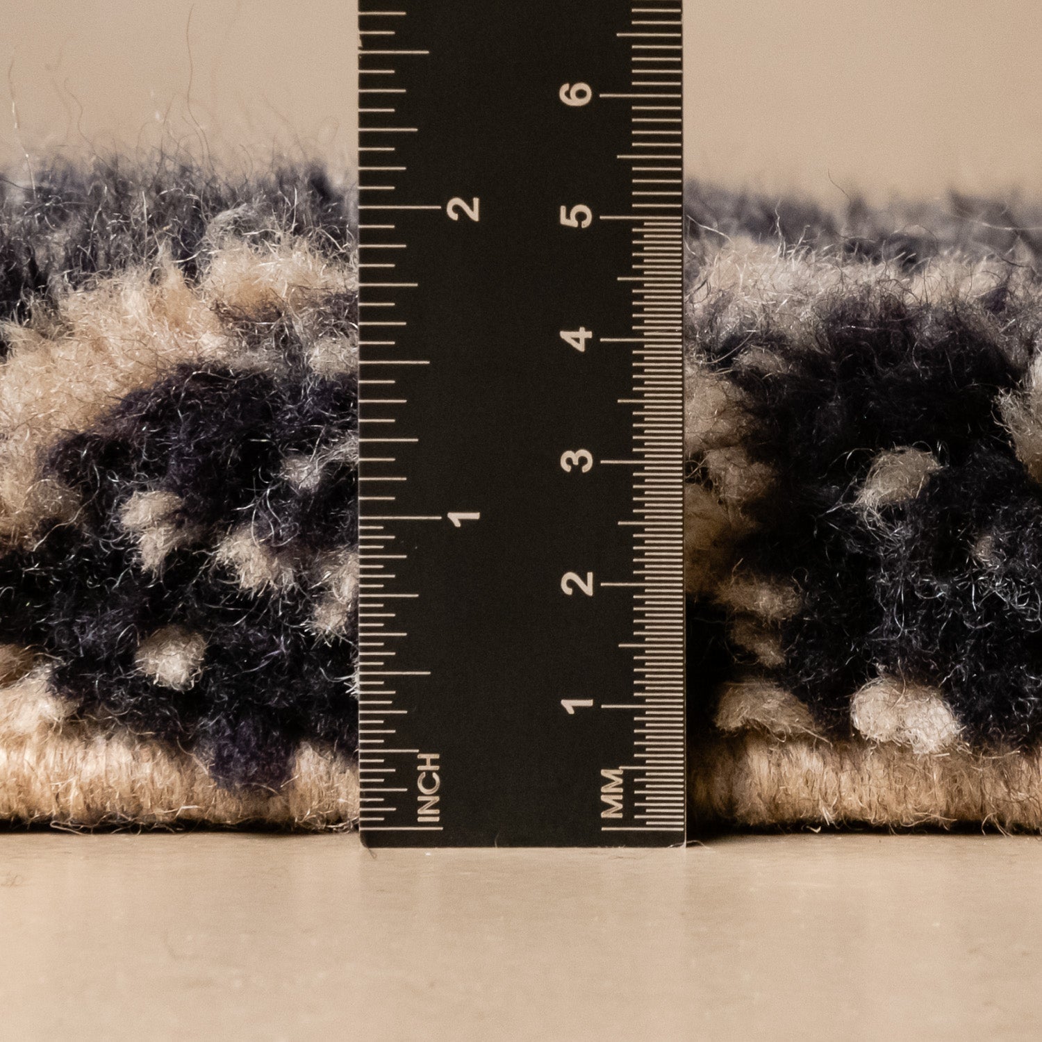 Dark Emperador - Luxury Shag Moroccan Rug - Benisouk