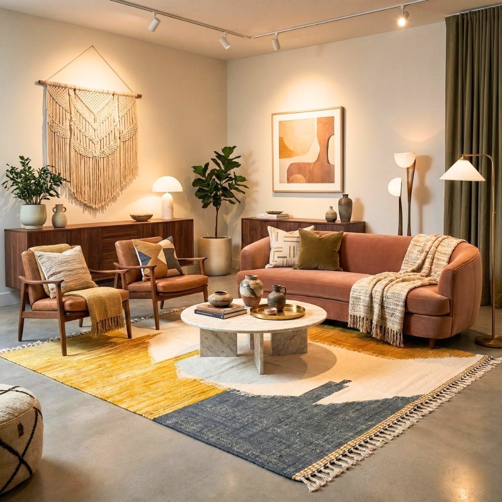 Dassin - Flatweave Moroccan rug - Benisouk