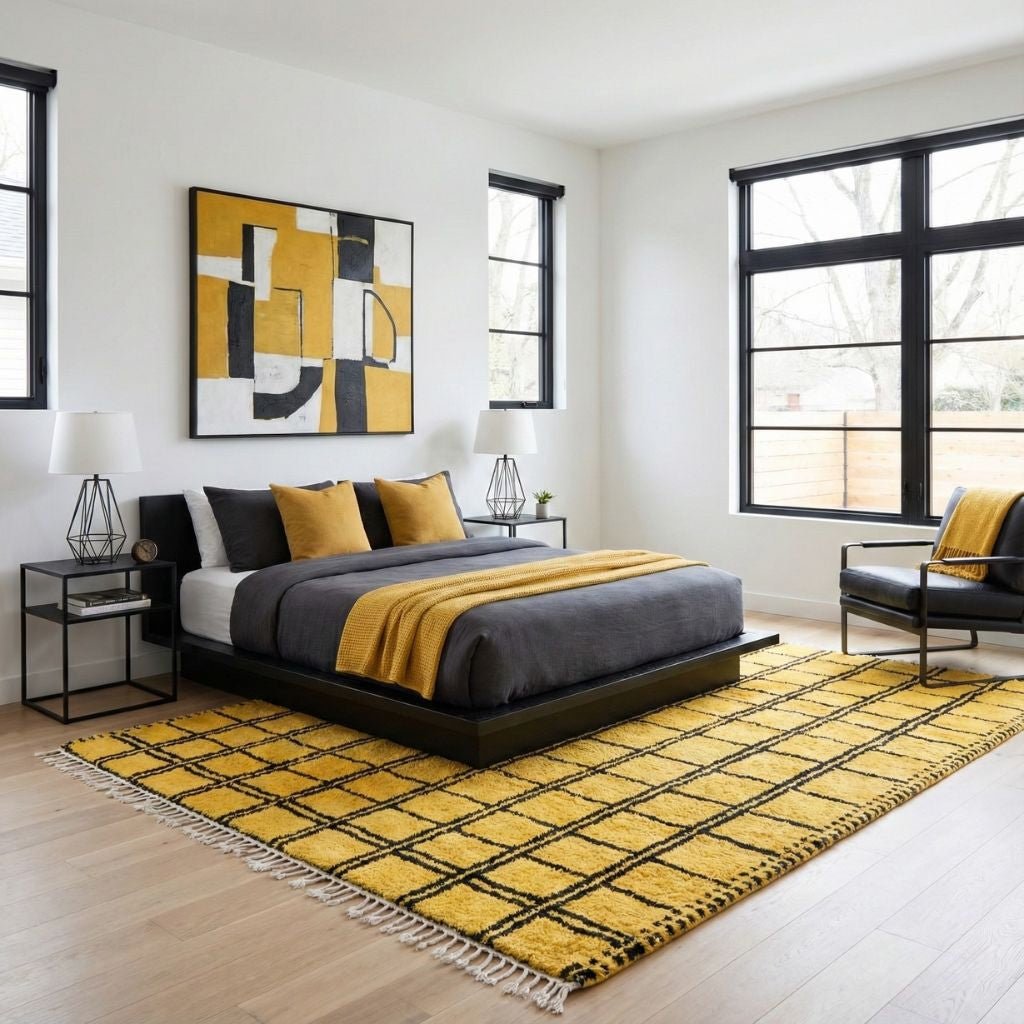 Dayae - Shag Moroccan rug - Benisouk