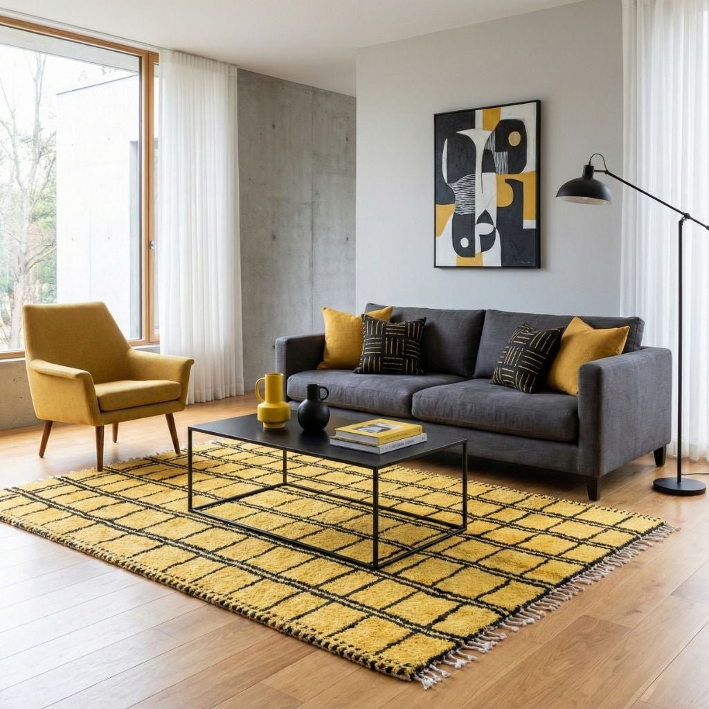 Dayae - Shag Moroccan rug - Benisouk