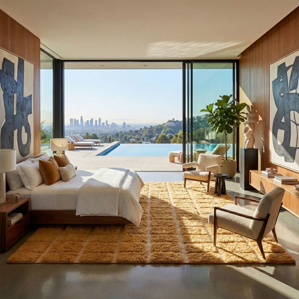 Dazzling Radiance - Luxury Shag Moroccan Rug - Benisouk