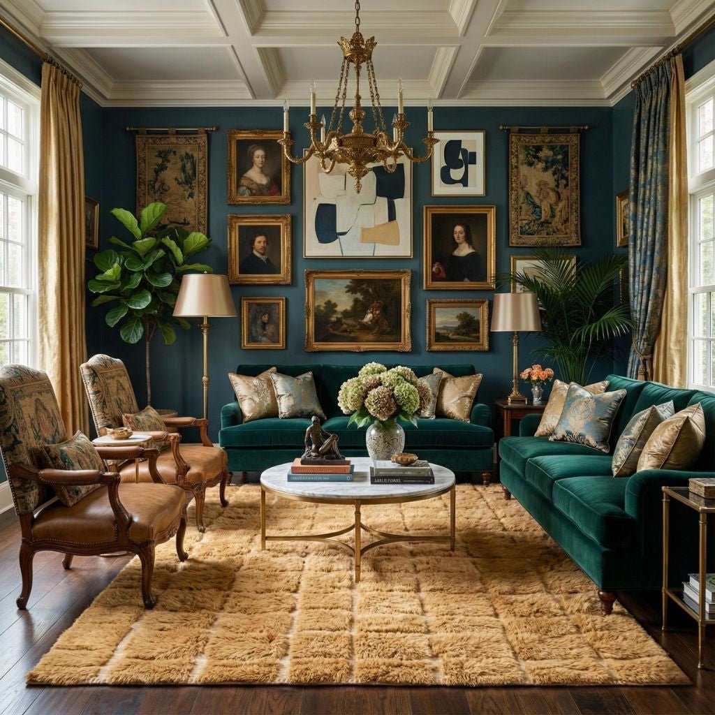 Dazzling Radiance - Luxury Shag Moroccan Rug - Benisouk