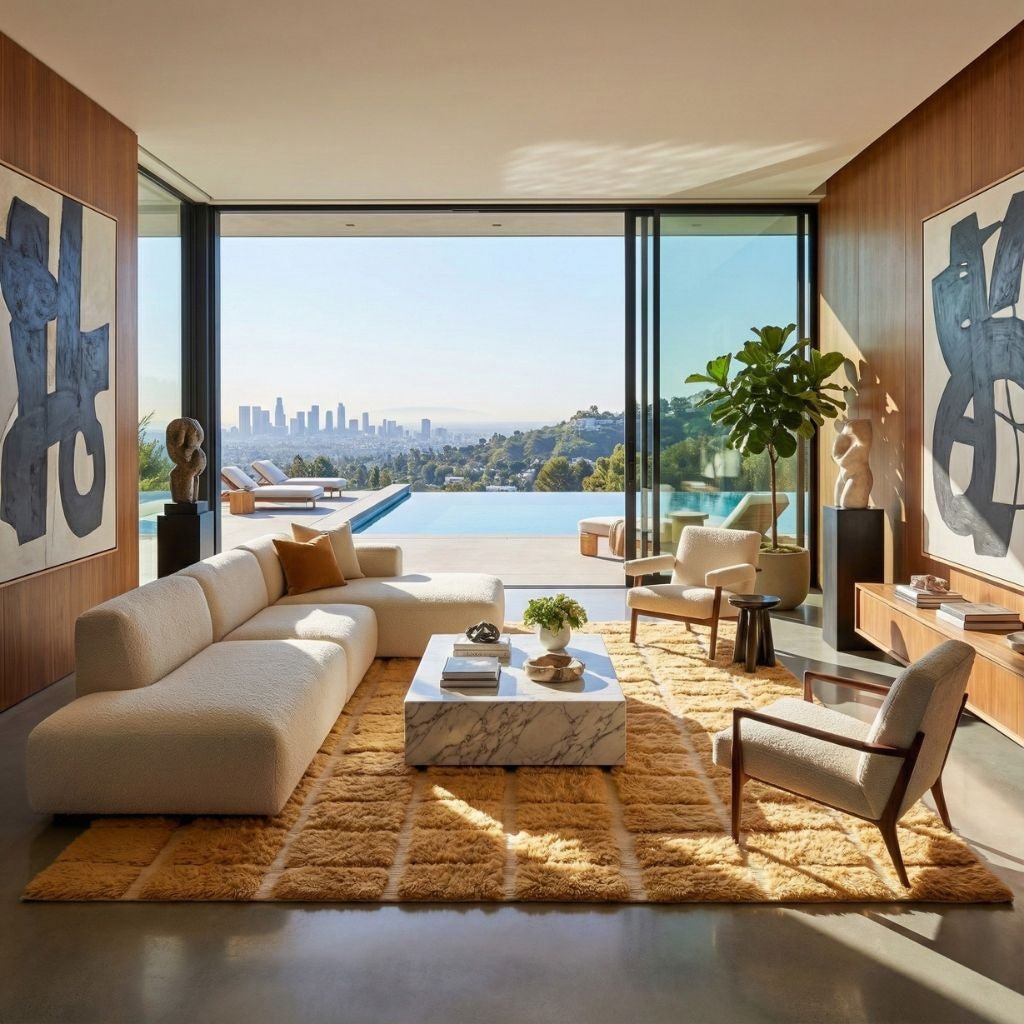 Dazzling Radiance - Luxury Shag Moroccan Rug - Benisouk