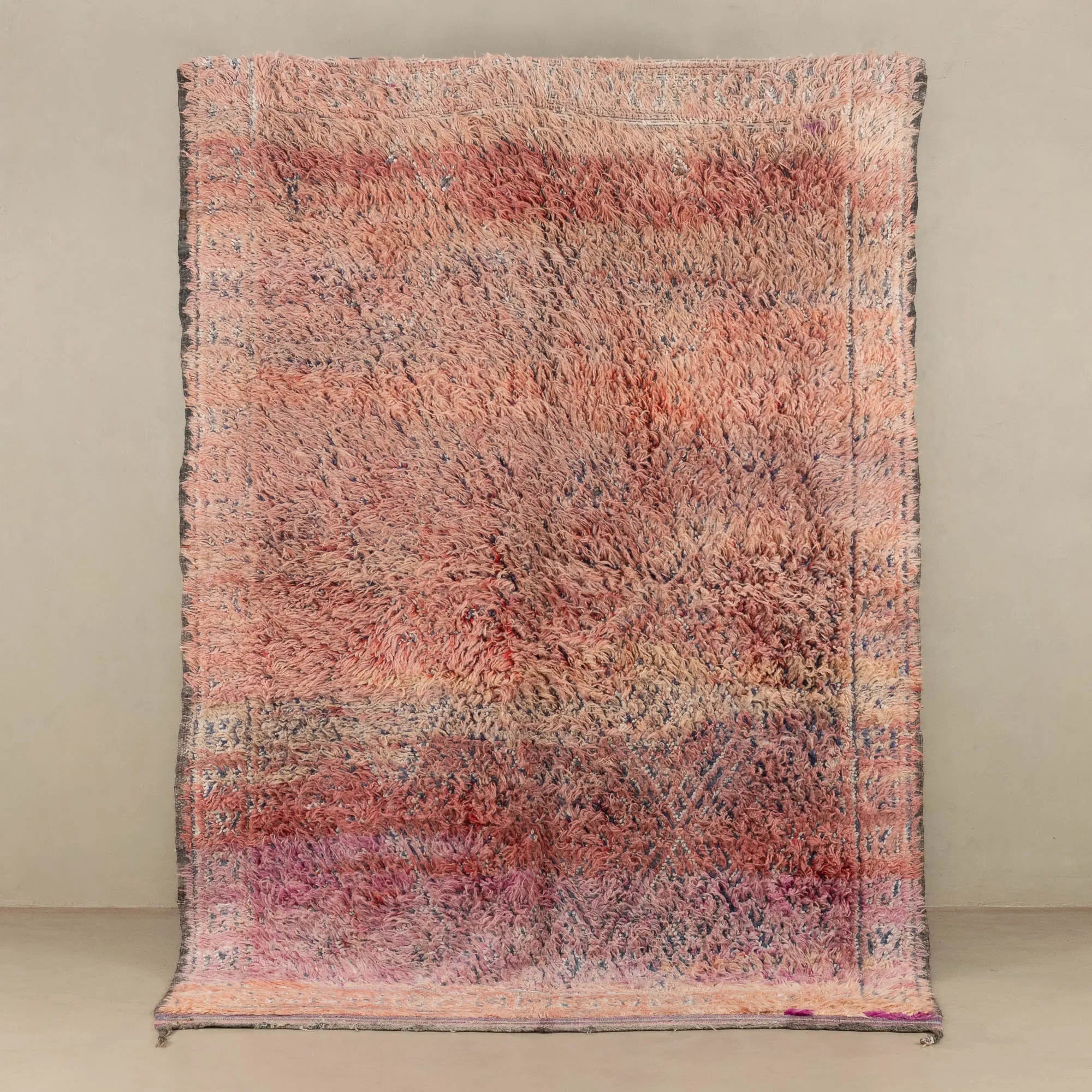 Delina - vintage beni mguild rug - Benisouk