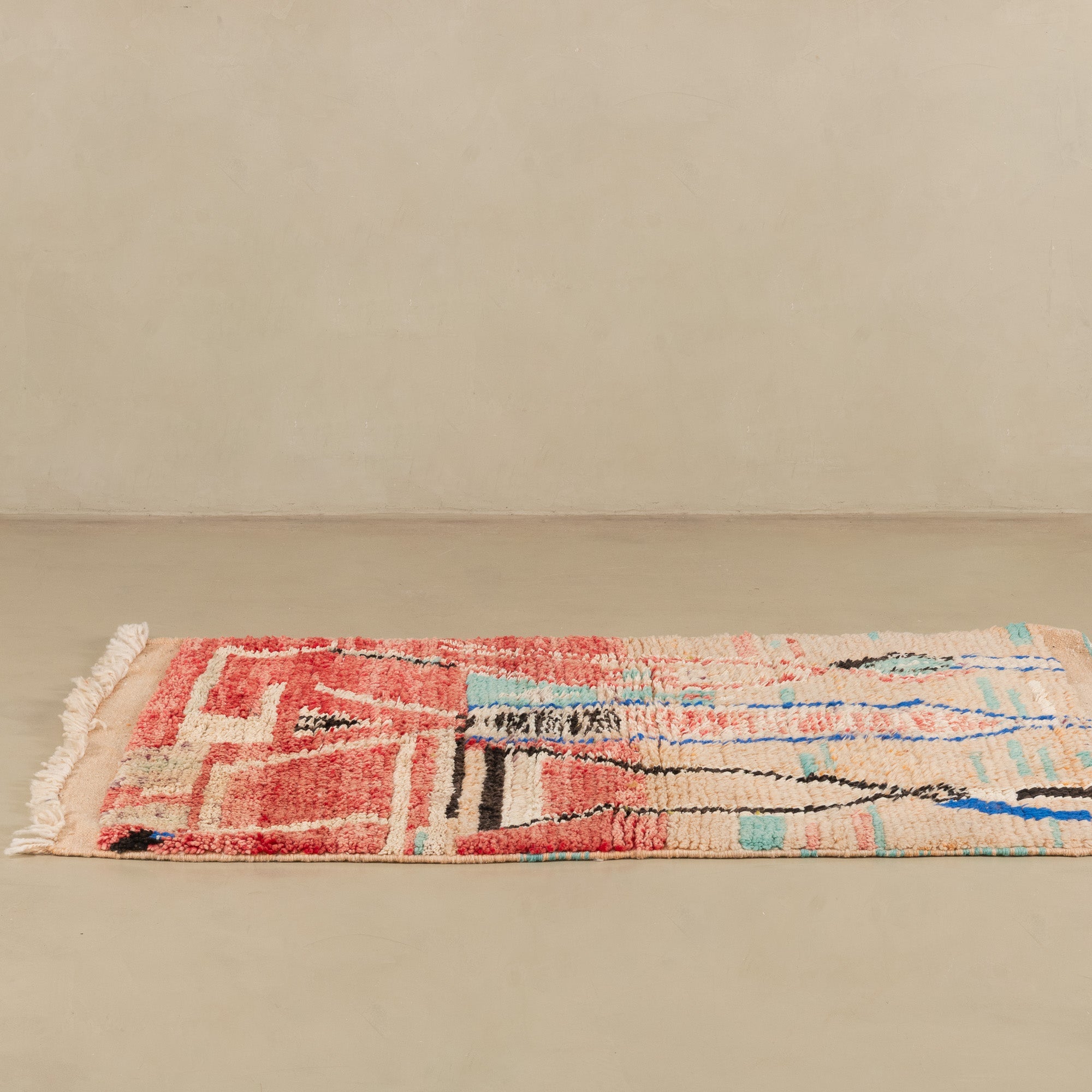 Delina - vintage boujad rug - Benisouk