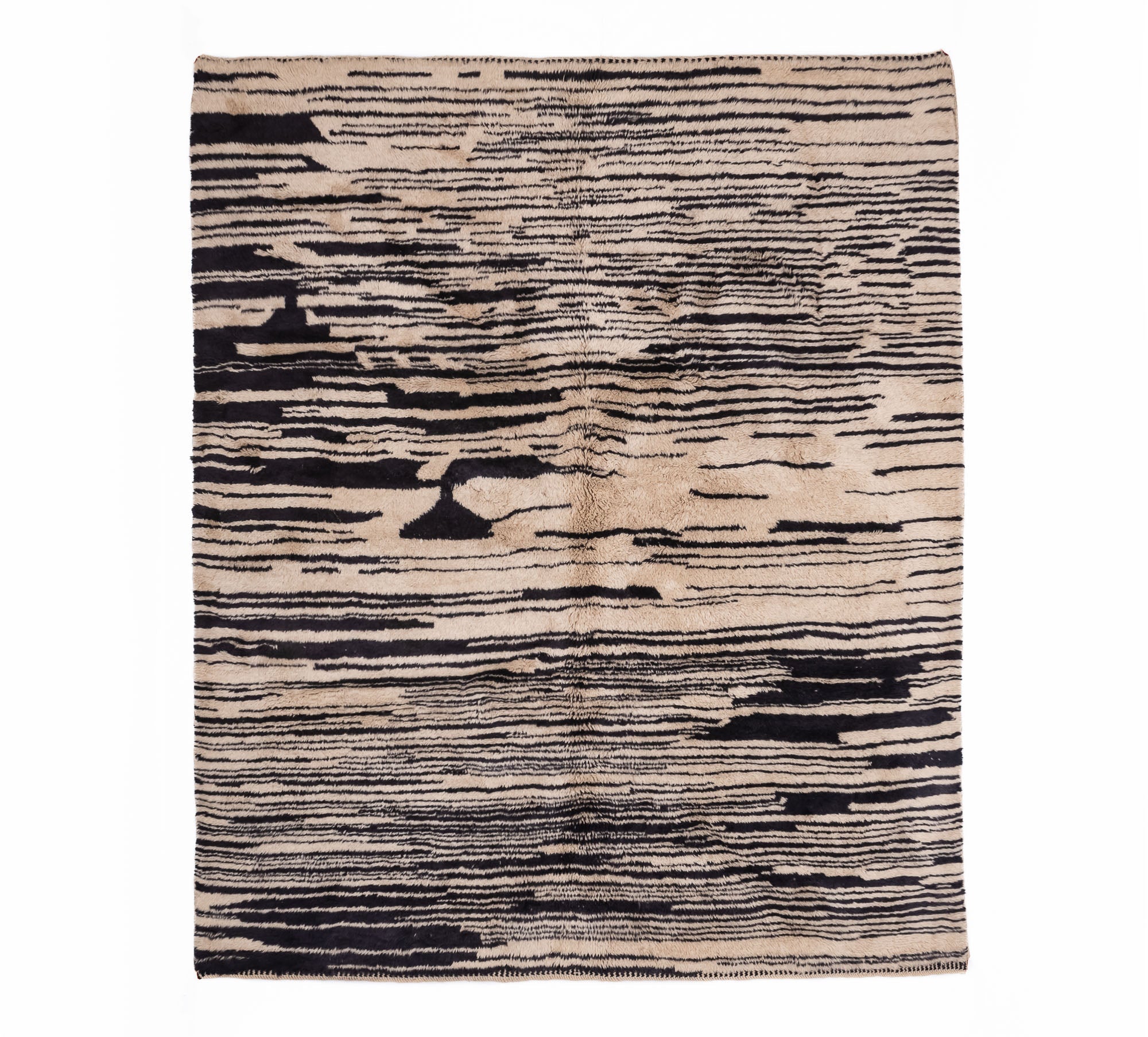 Desert Dazzle - Luxury Shag Moroccan Rug - Benisouk