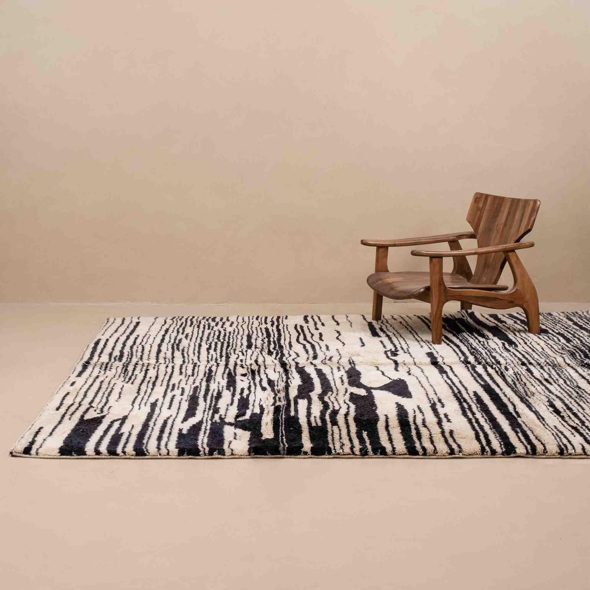 Desert Dazzle - Luxury Shag Moroccan Rug - Benisouk