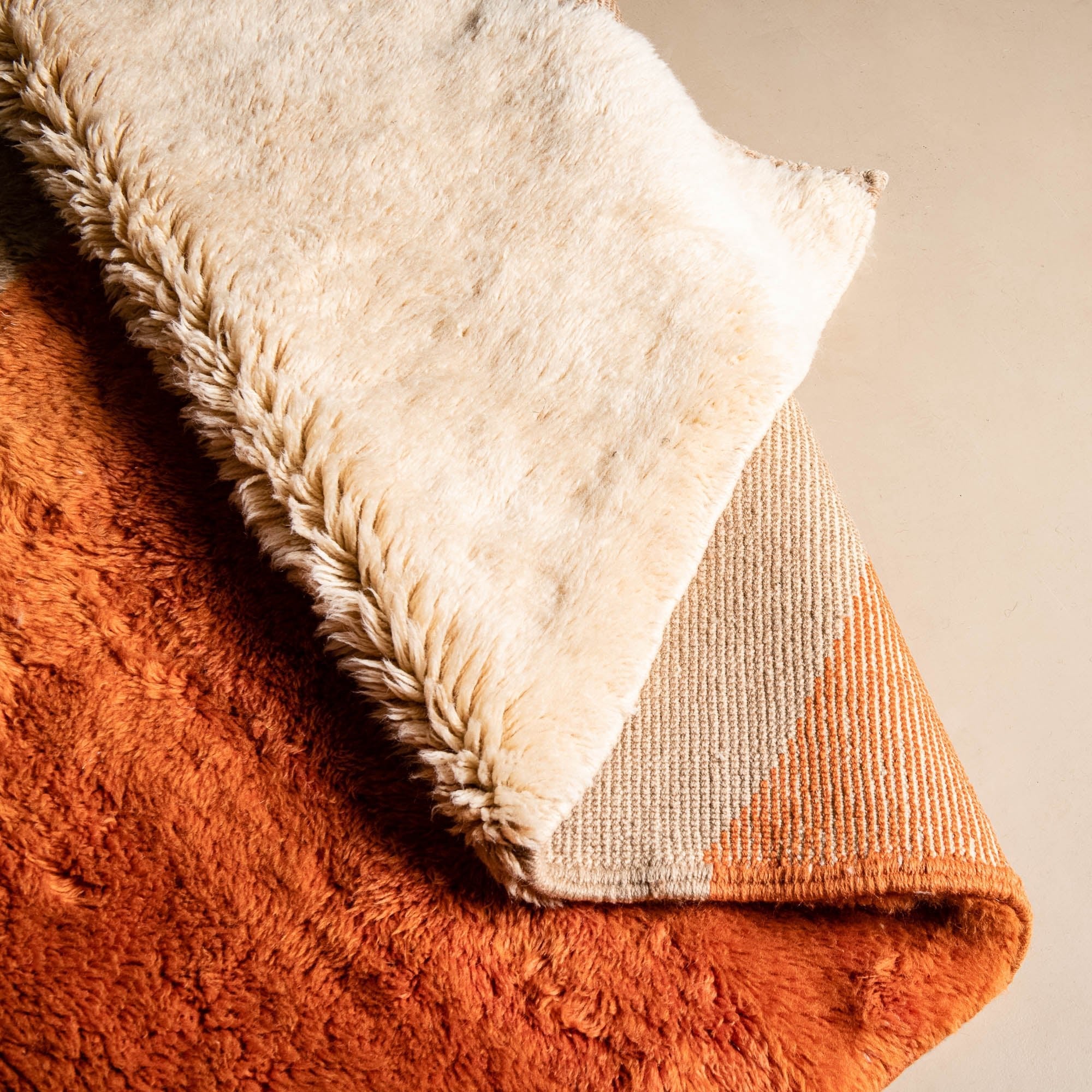 Desert Mirage - Luxury Shag Moroccan Rug - Benisouk