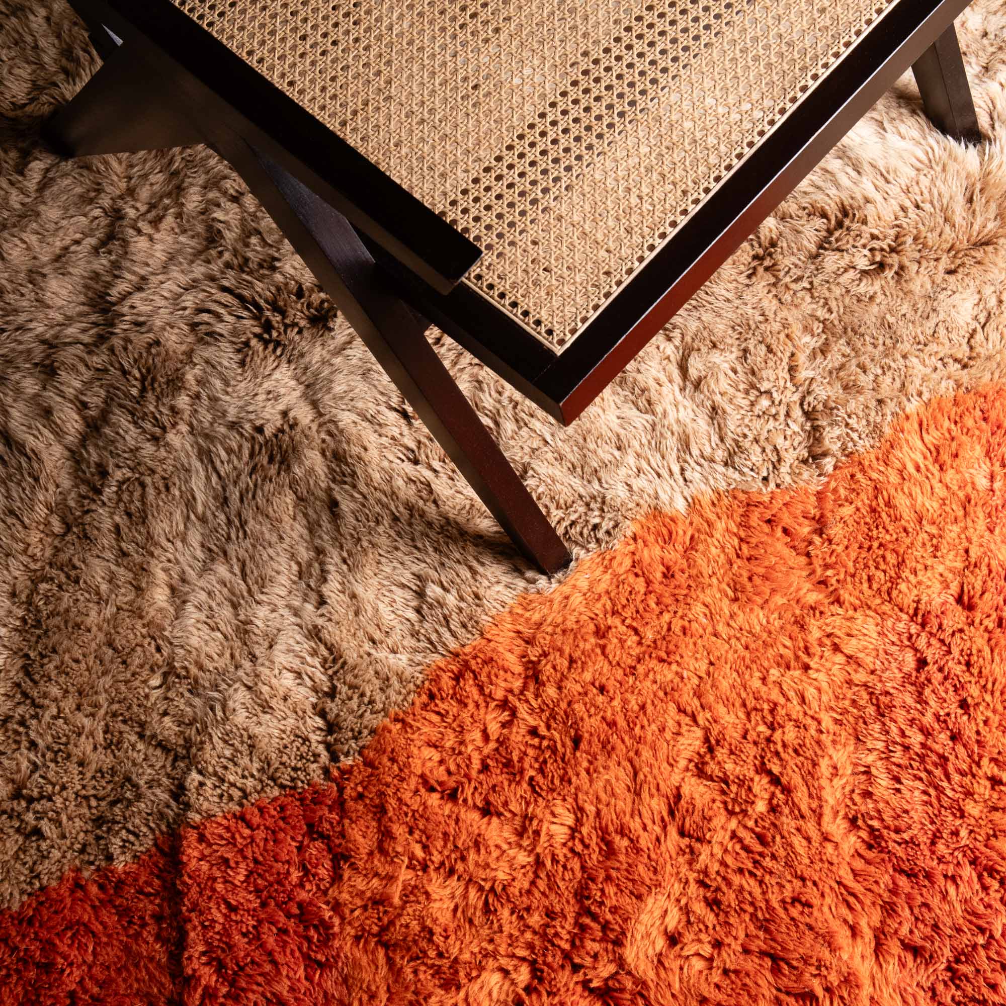 Desert Mirage - Luxury Shag Moroccan Rug - Benisouk