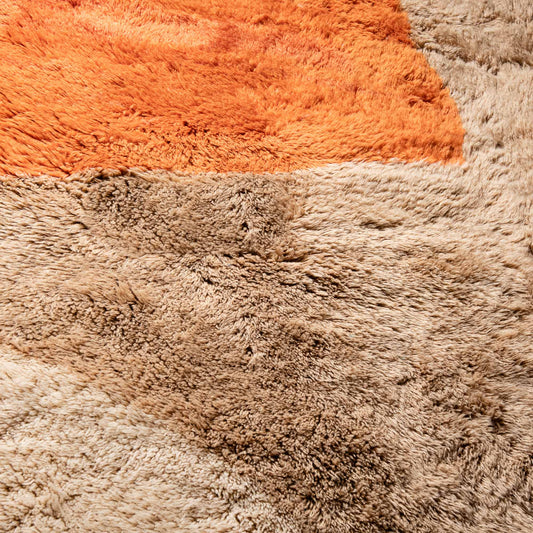 Desert Mirage - Luxury Shag Moroccan Rug - Benisouk