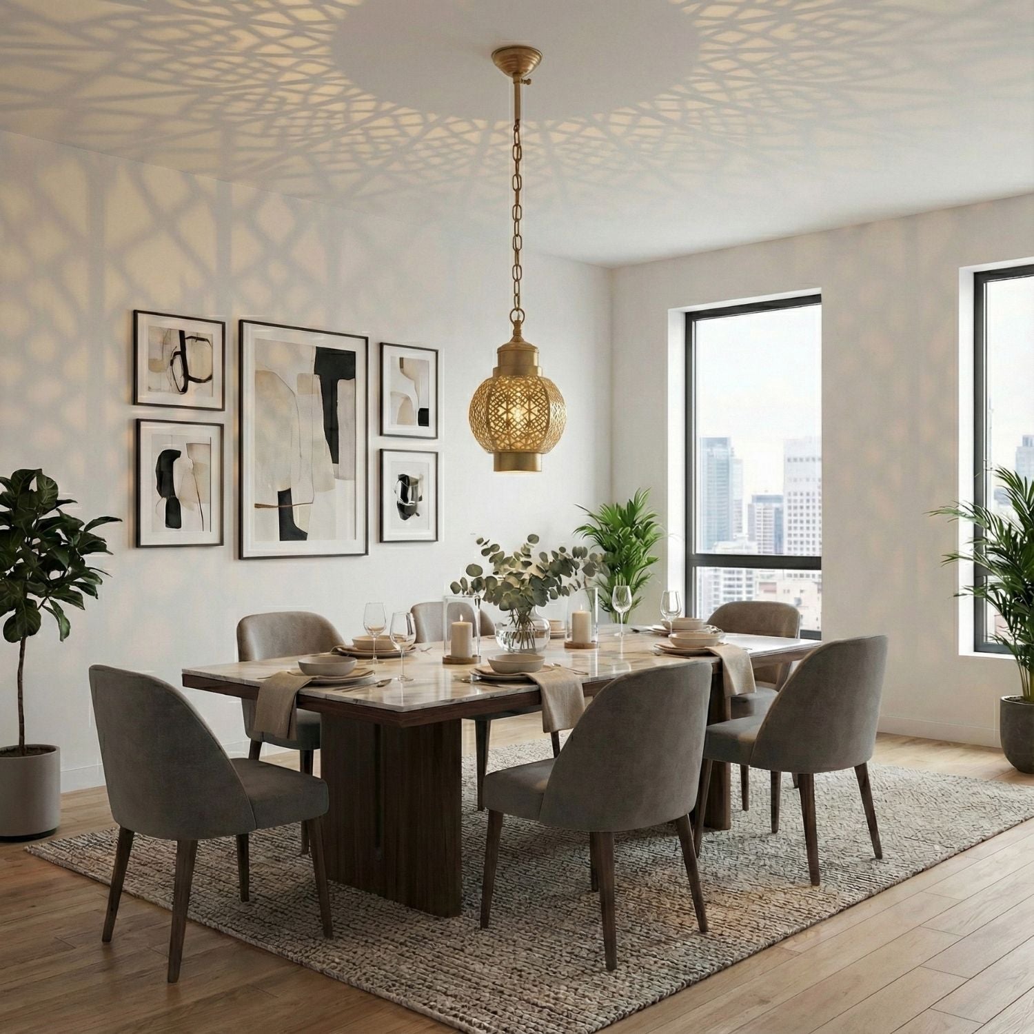 Diyae - Moroccan Pendant Light Fixture - Benisouk