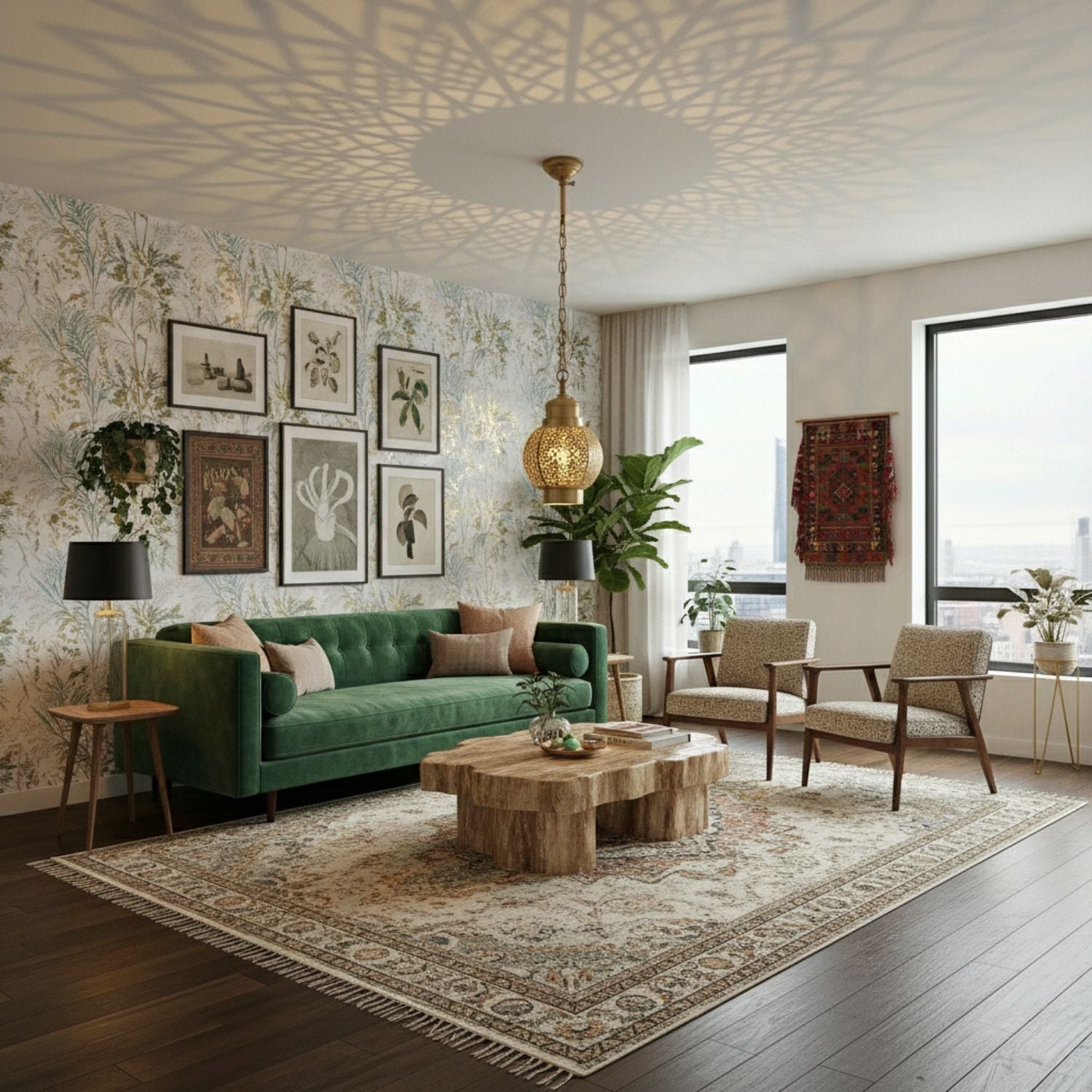 Diyae - Moroccan Pendant Light Fixture - Benisouk