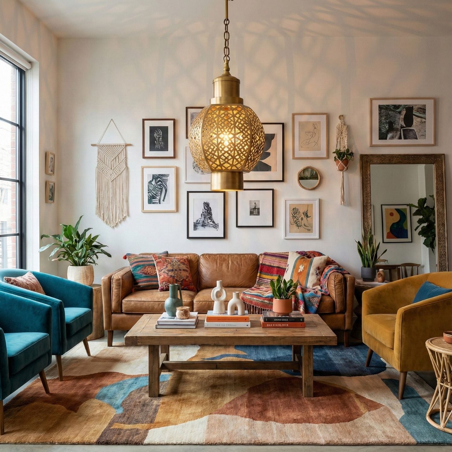 Diyae - Moroccan Pendant Light Fixture - Benisouk