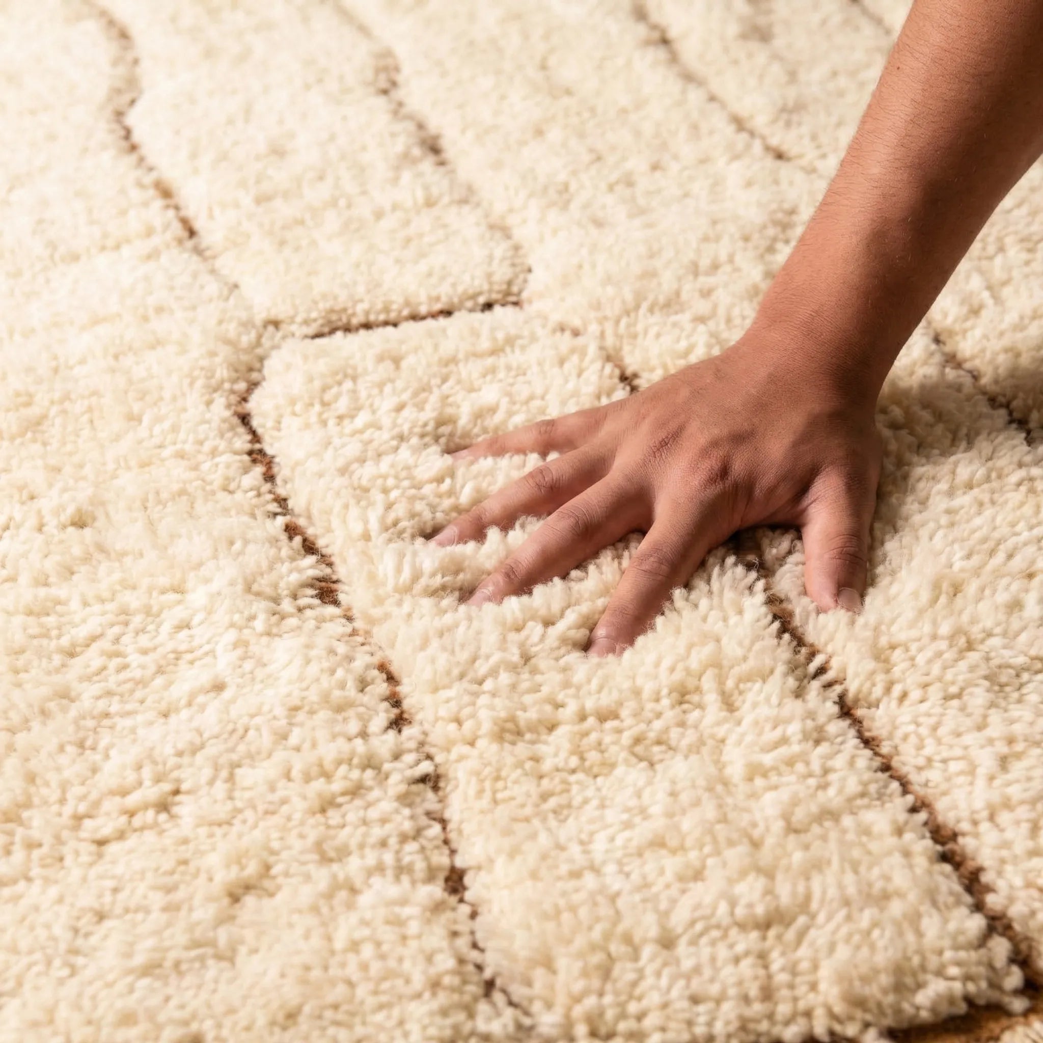 Doroub - Shag Moroccan rug - Benisouk