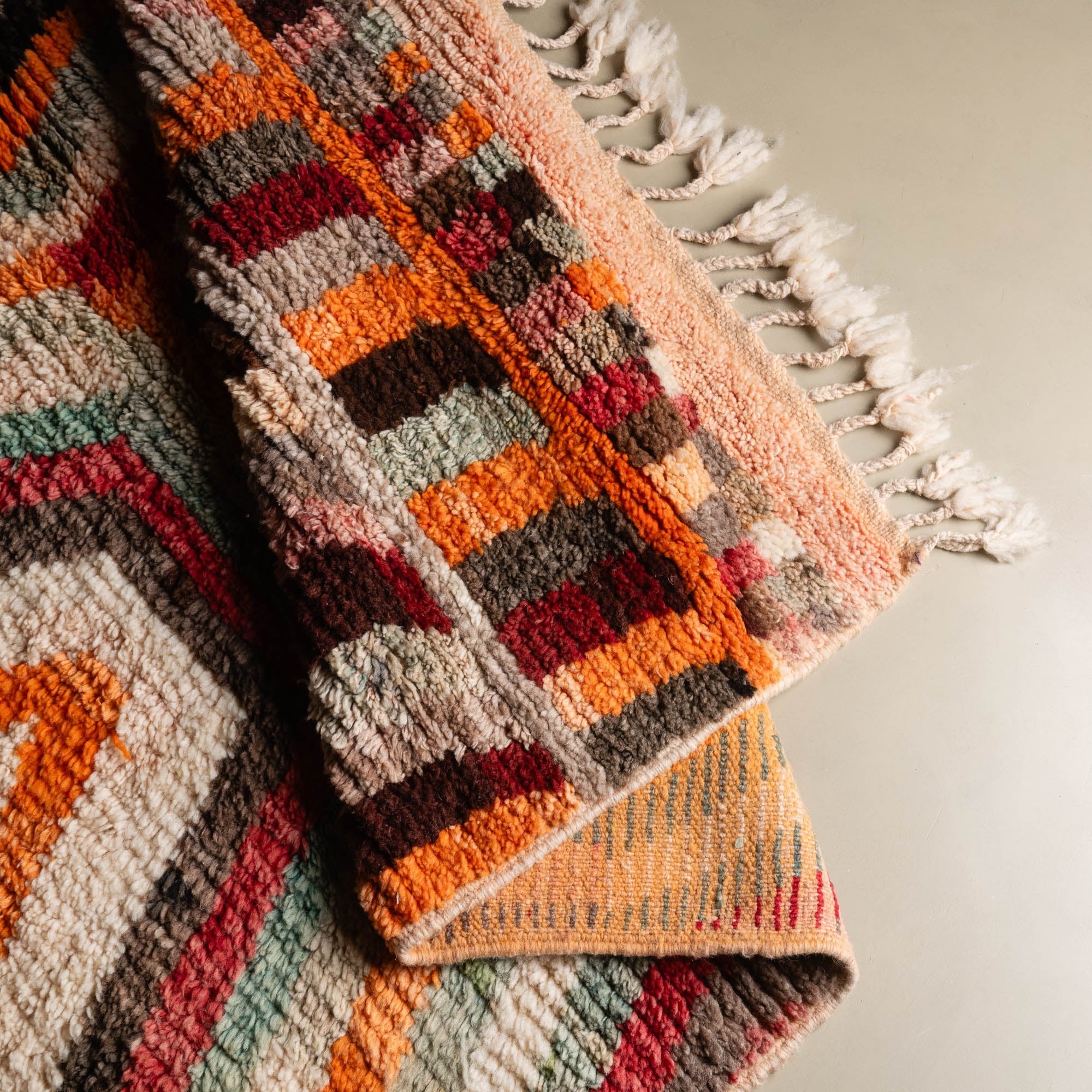 Dounia - vintage boujad rug - Benisouk