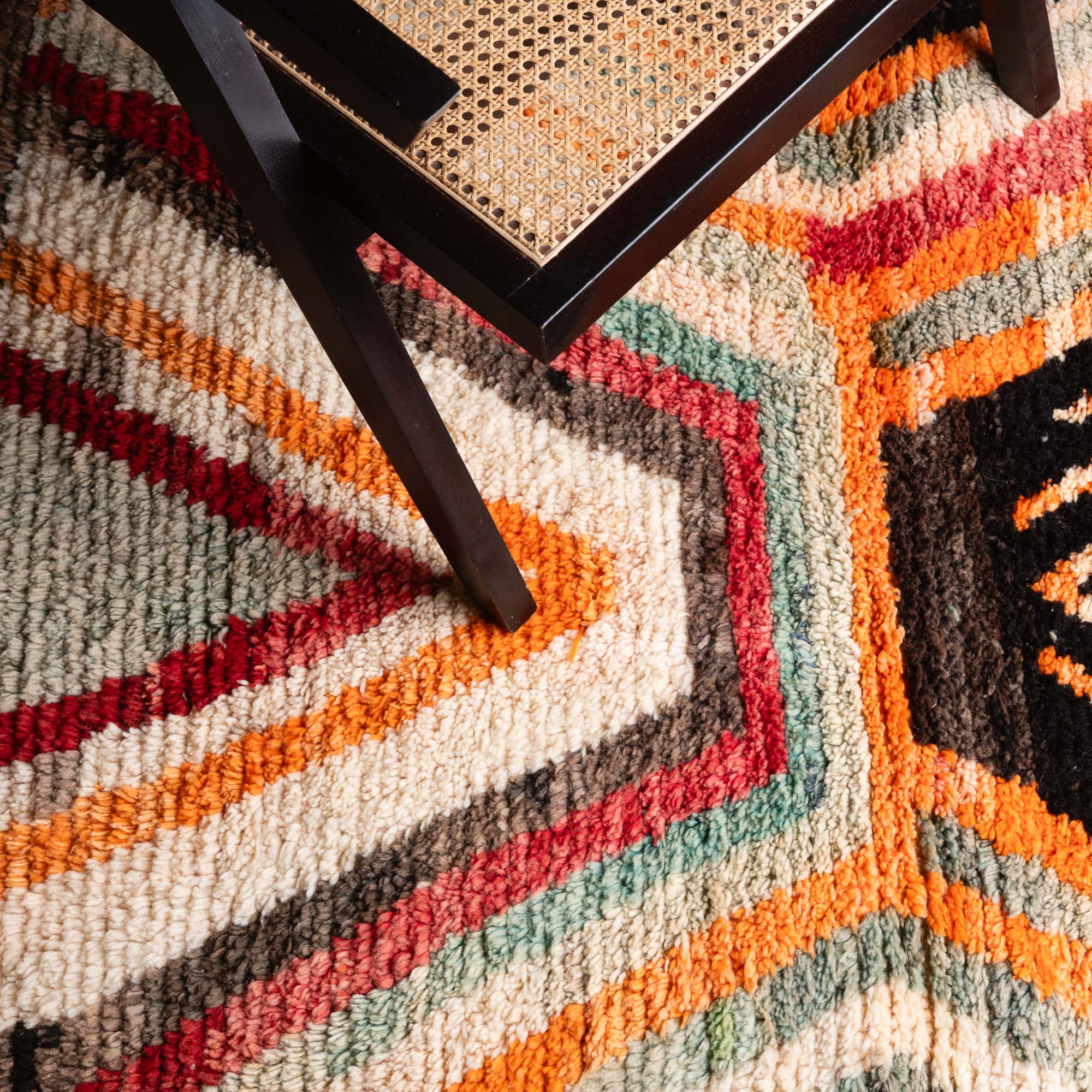 Dounia - vintage boujad rug - Benisouk